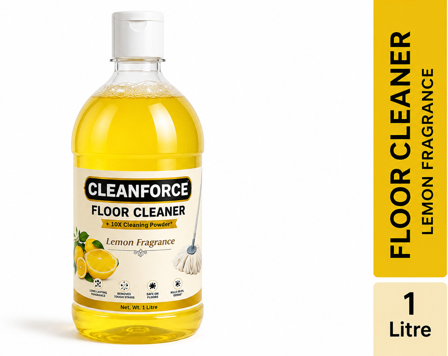Image of CLEANFORCE FLOOR CLEANER LEMON