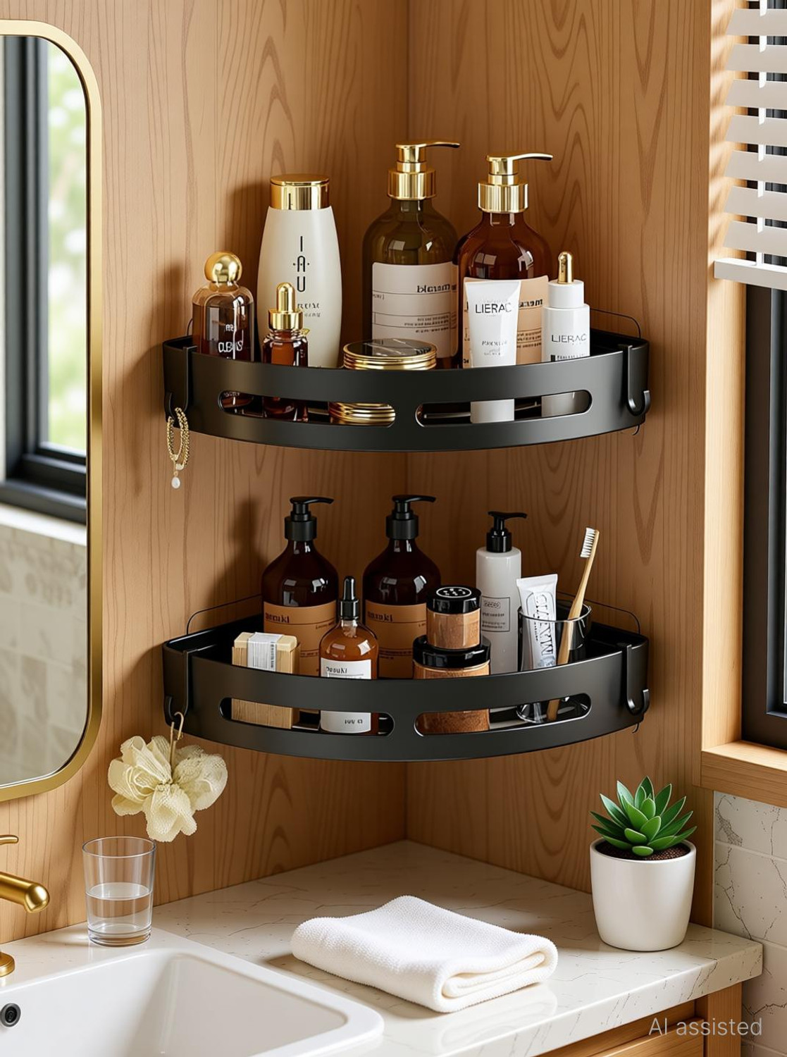 Image of Perfect Steel Traders Iron Wall Shelf