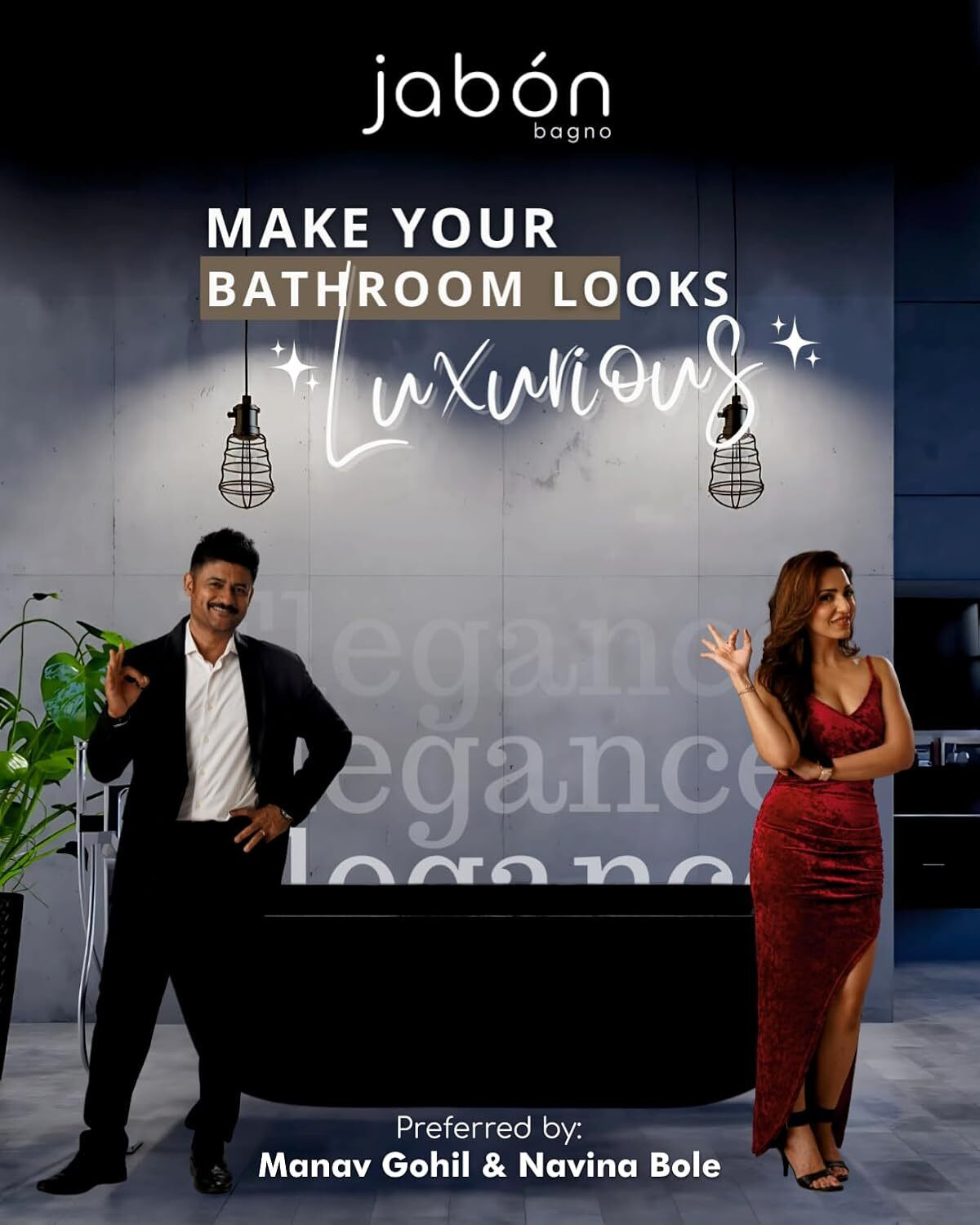 Image of JABON BAGNO Lancy Premium Acrylic Soaking Bathtub Free-standing Bathtub