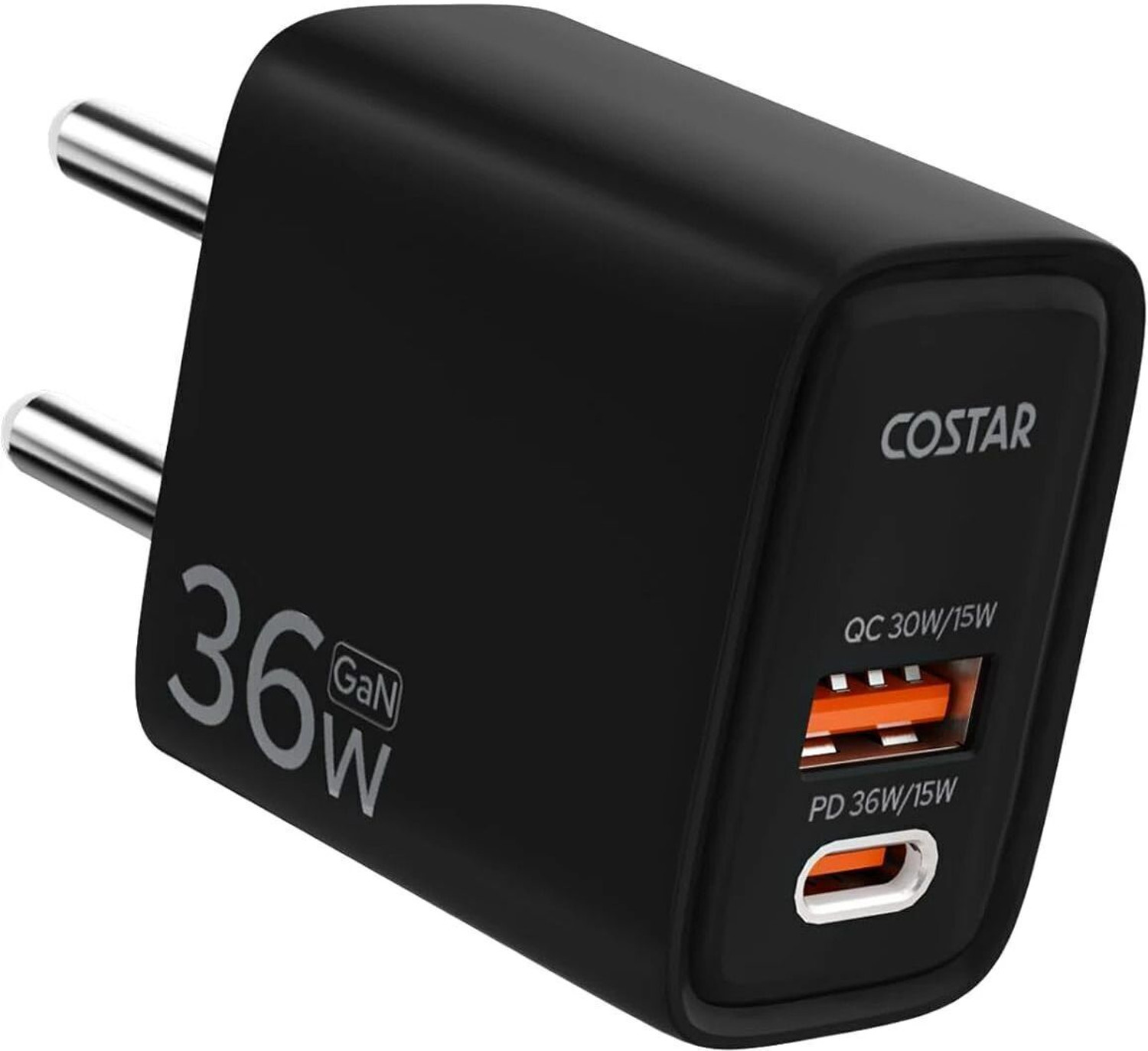 Image of Costar 36 W GaN 0.8 A Dual Port Mobile Charger