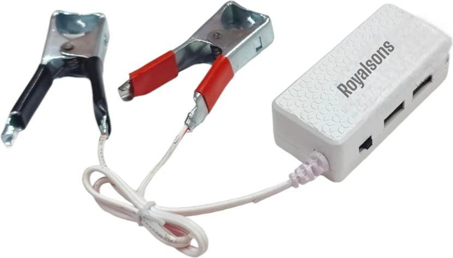 Image of ROYALSONS 5 W Quick Charge 3.4 A Dual Port Mobile Charger with Detachable Cable