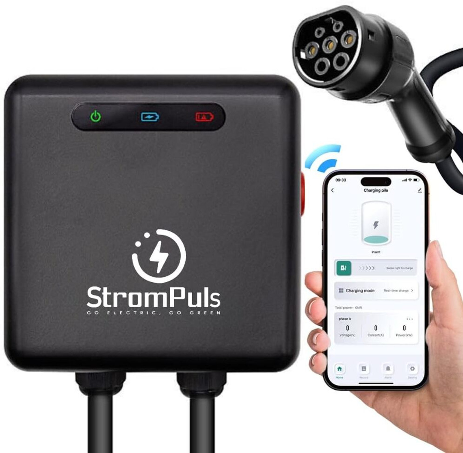 Image of Strompuls 220 W 32 A Wall Charger for E-Car