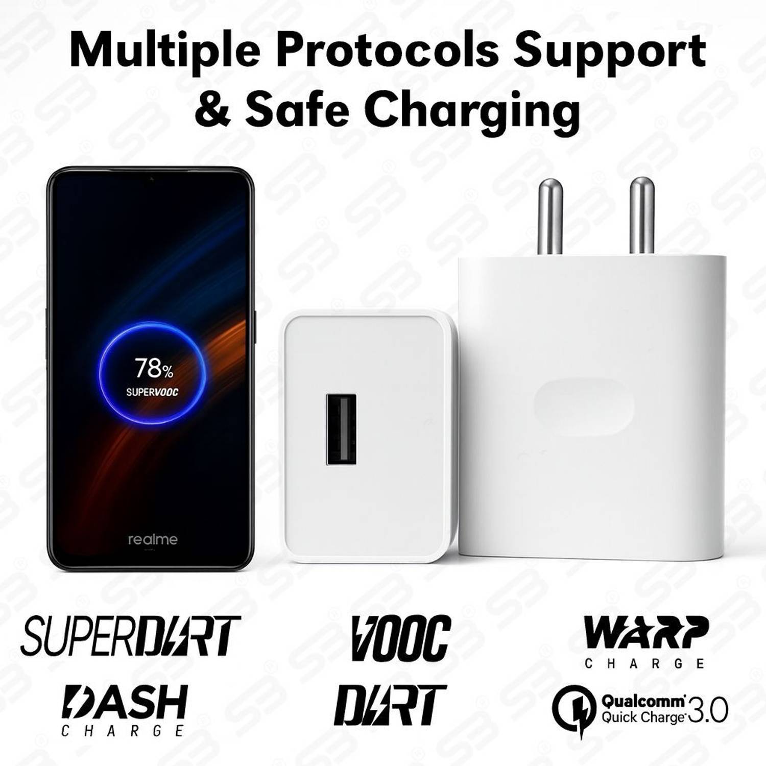 स्ब 80W SuperVOOC Rapid Fast Charger - Image 2