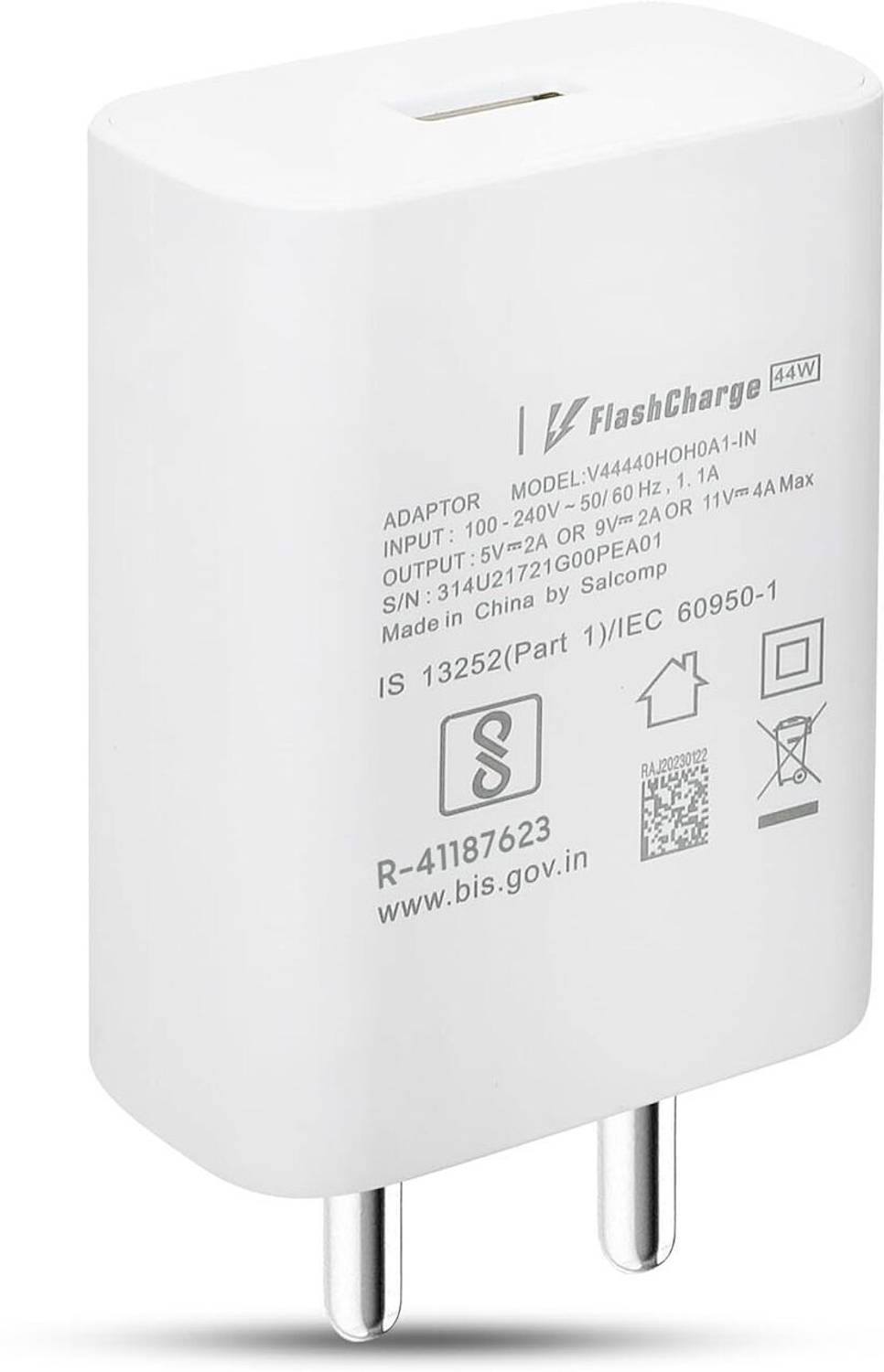 CLAT 44W 6A Wall Charger (White)