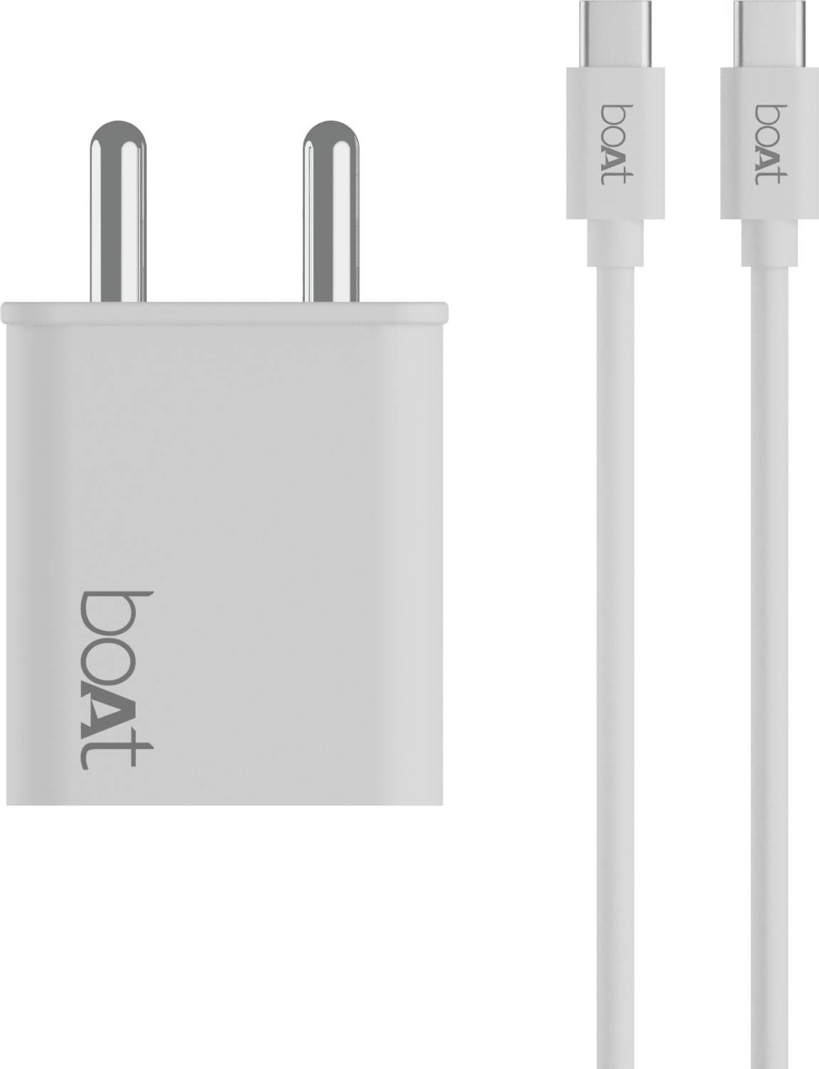 boAt 22.5 W Quick Charge 3 A Wall Charger for Mobile with Detachable Cable Rs. 449 - Flipkart