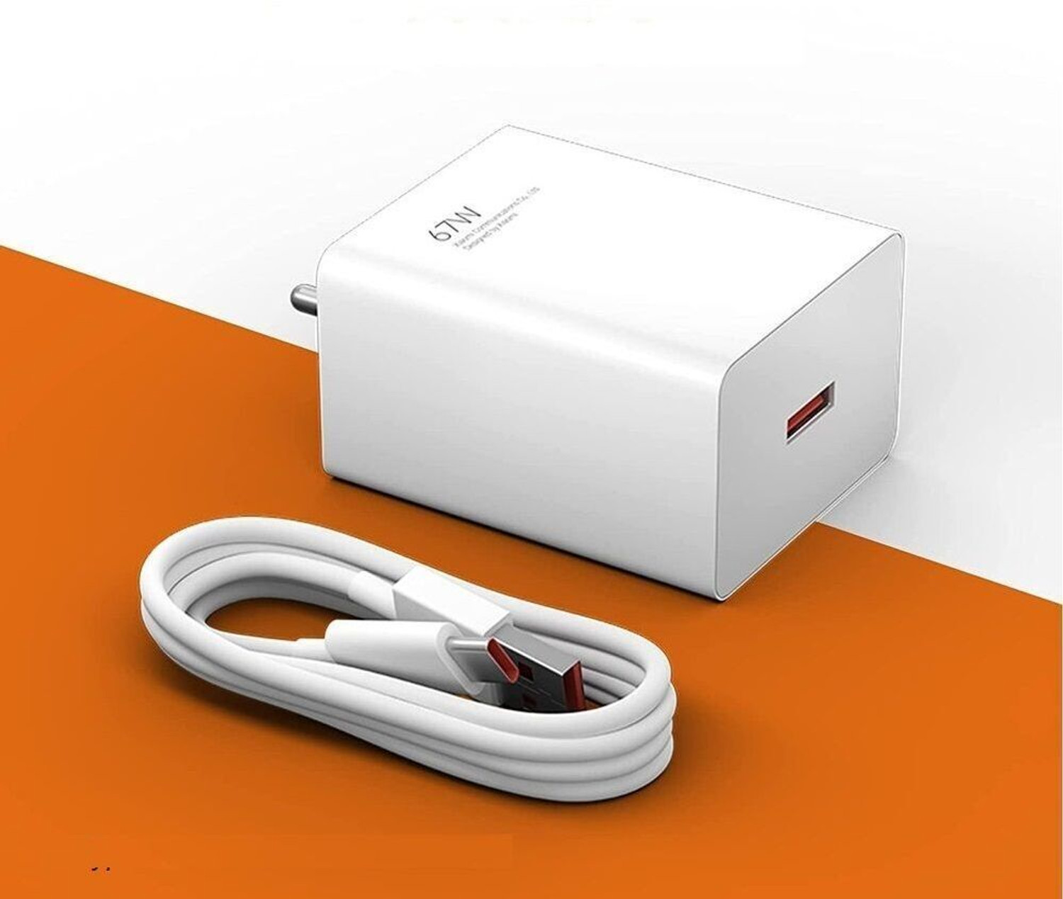 Image of MBrix 67 W SonicCharge Wall Charger for Mobile with Detachable Cable