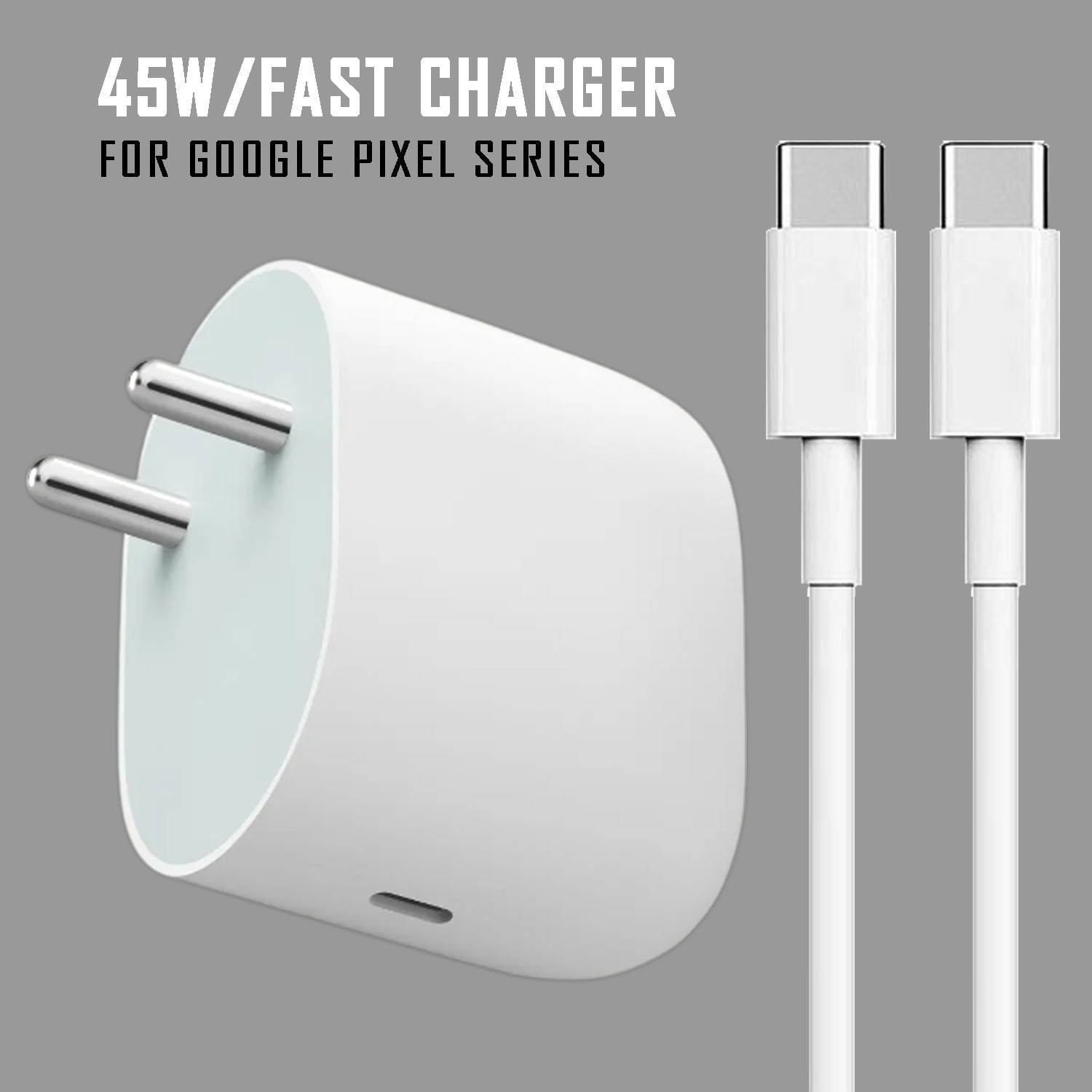 UXE 45 W Quick Charge 3 A Wall Charger for Mobile with Detachable
