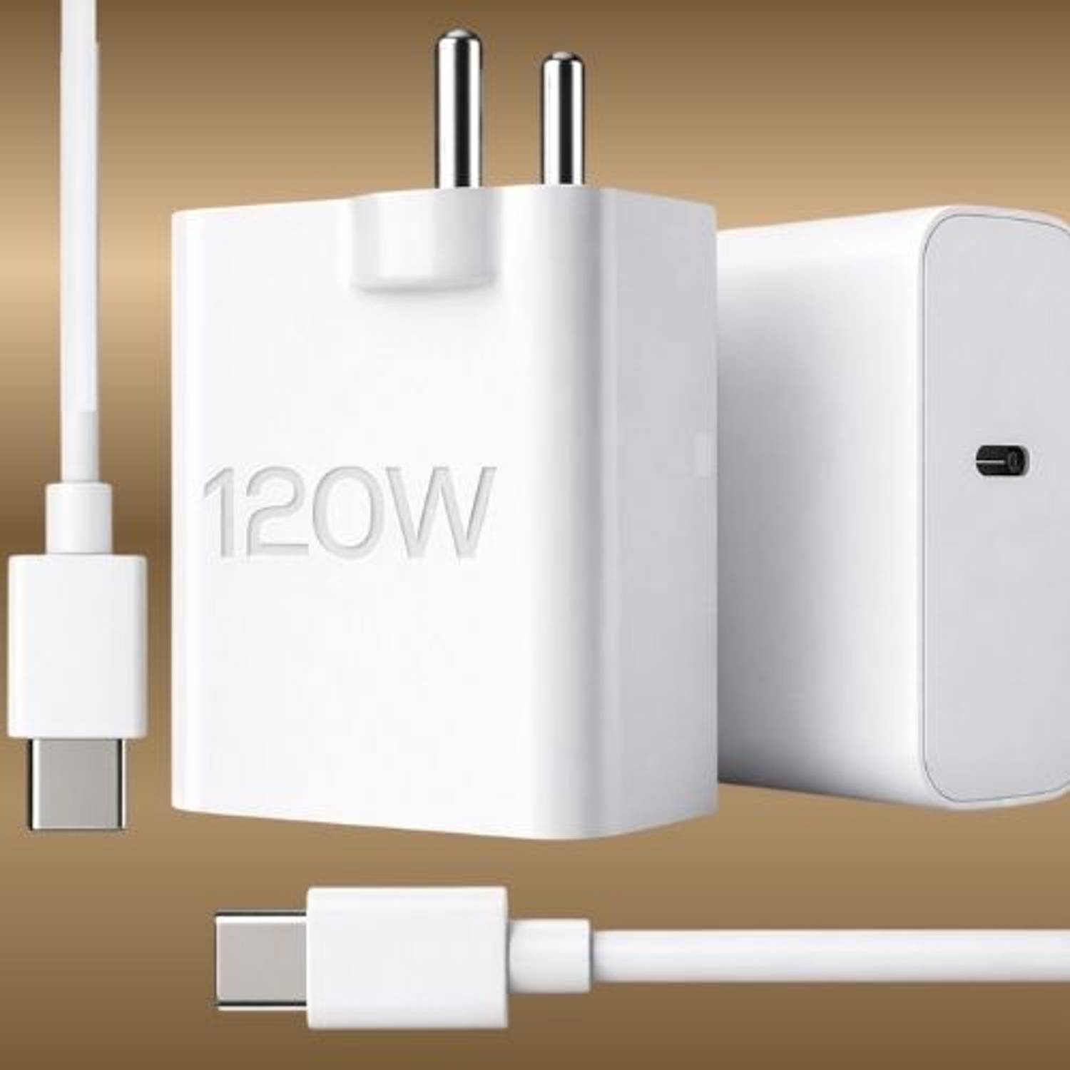 deshit 120 W Quick Charge 3 A Wall Charger for Mobile with Detachable Cable