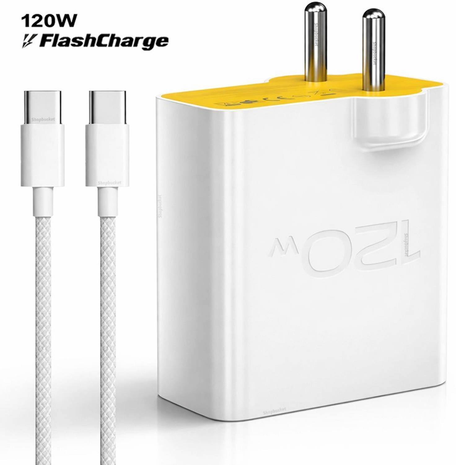 Amozkart 120 W Quick Charge 6 A Wall Charger for Mobile