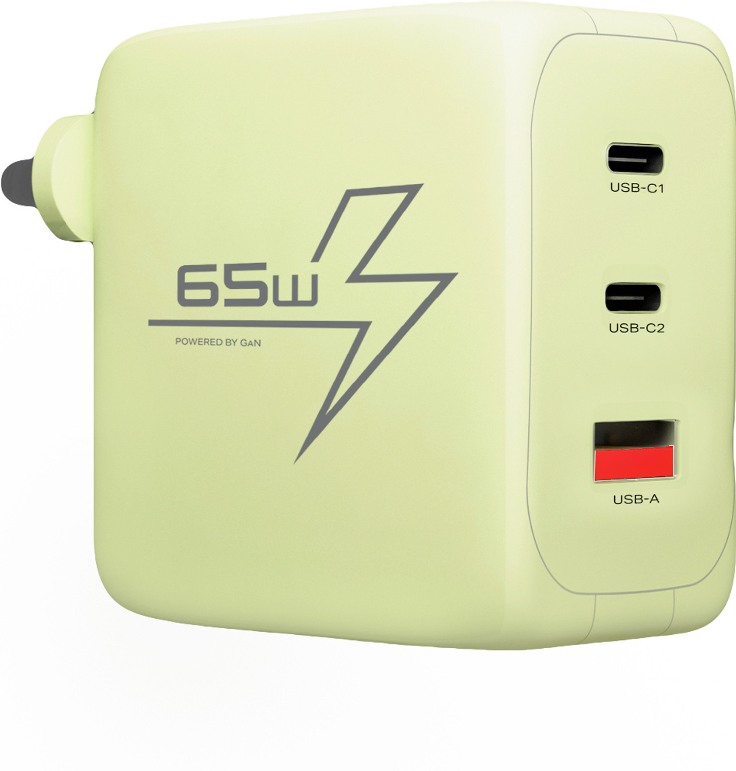 Image of Infinix 65 W GaN 3.25 A 3 Port Mobile Charger