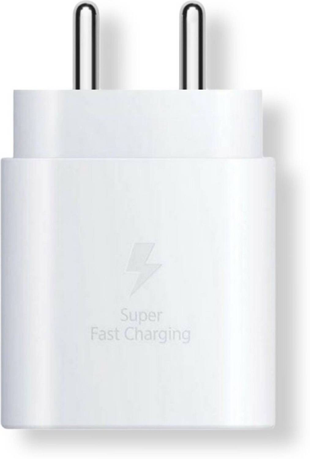 MAK 25 W Quick Charge 3 A Wall Charger for Mobile (White)