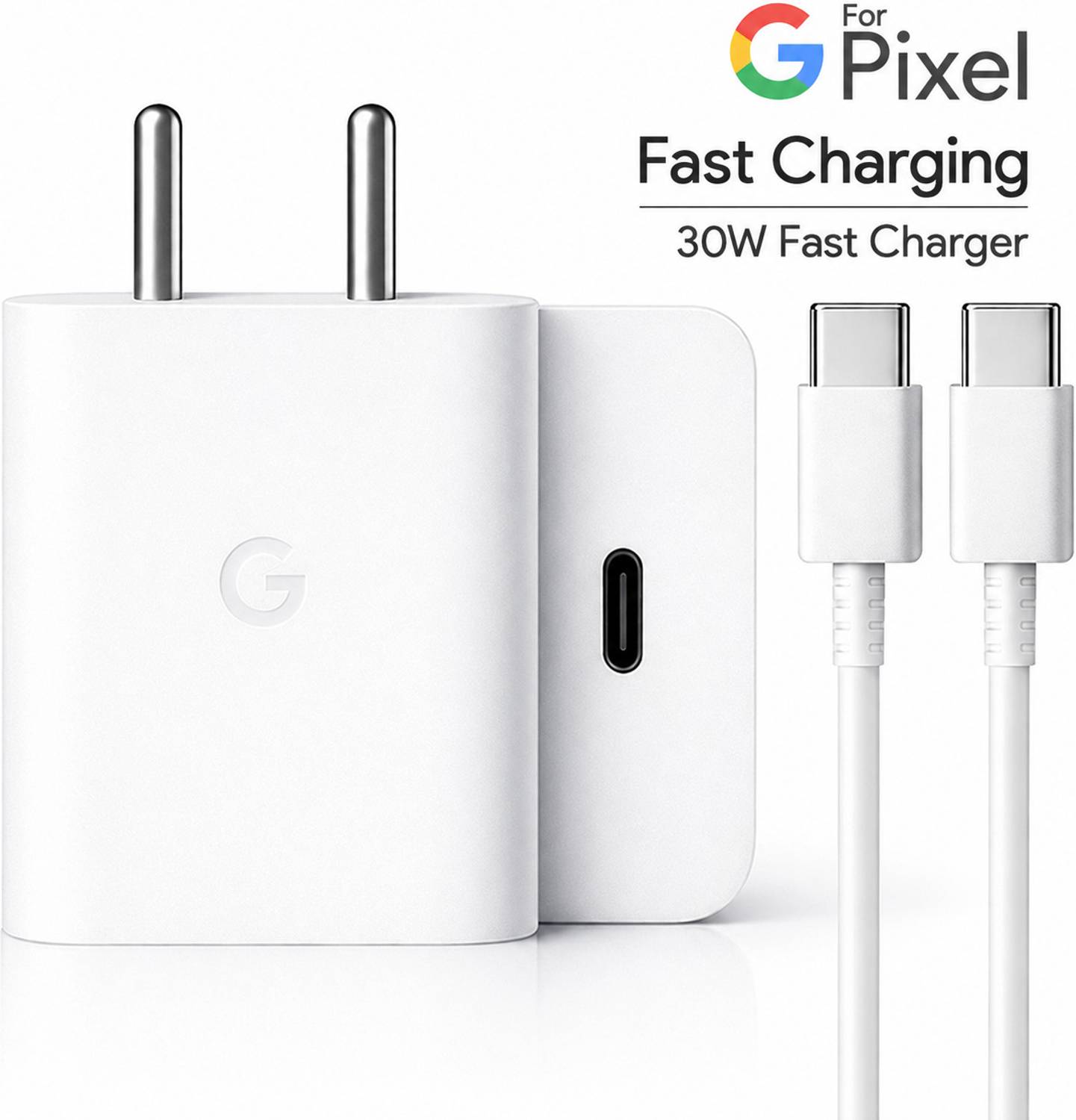 SB 30 W Quick Charge 5 A Wall Charger for Mobile with Detachable Cable