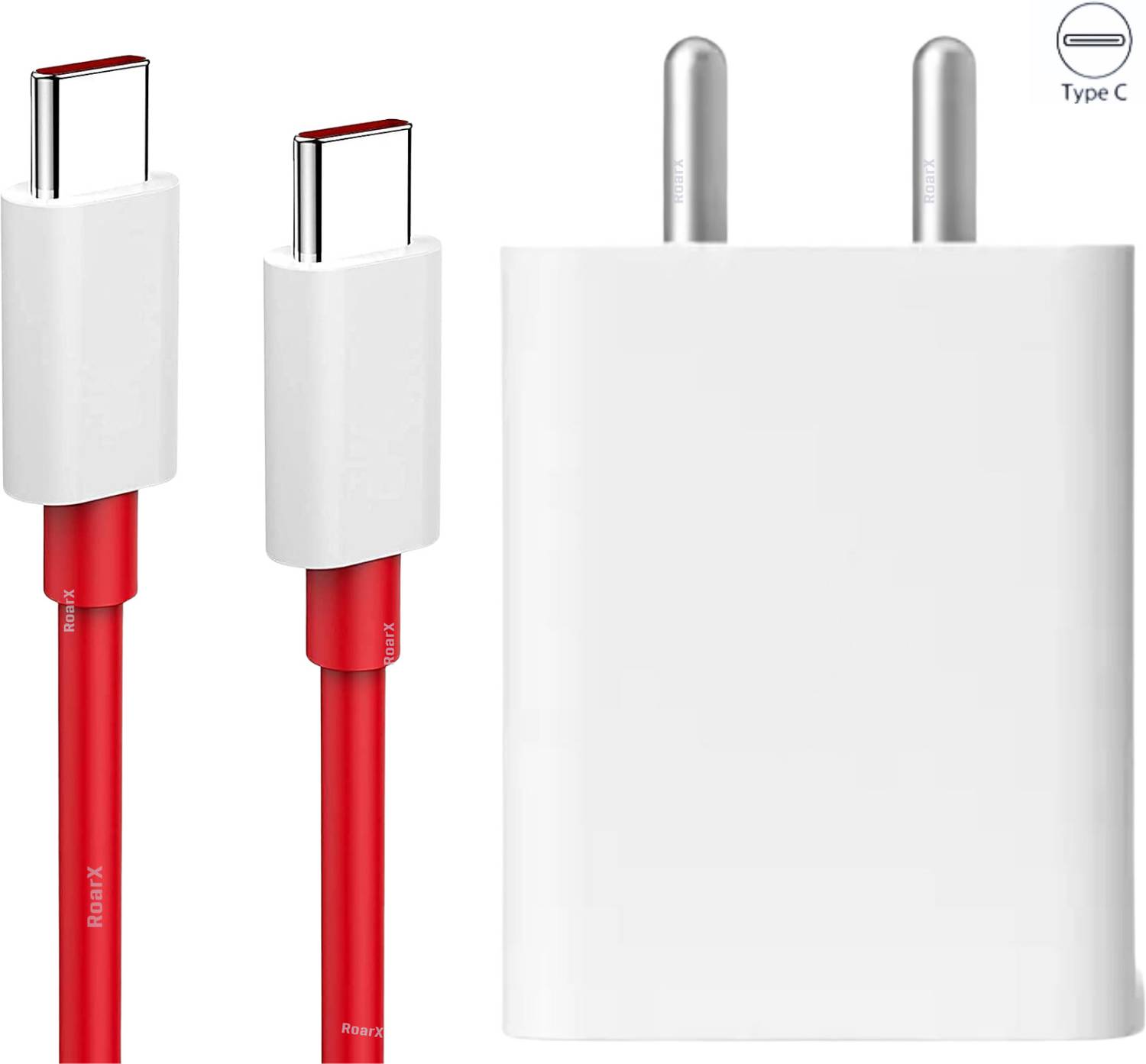 RoarX 20 W Quick Charge 3 A Wall Charger for Mobile with Detachable Cable