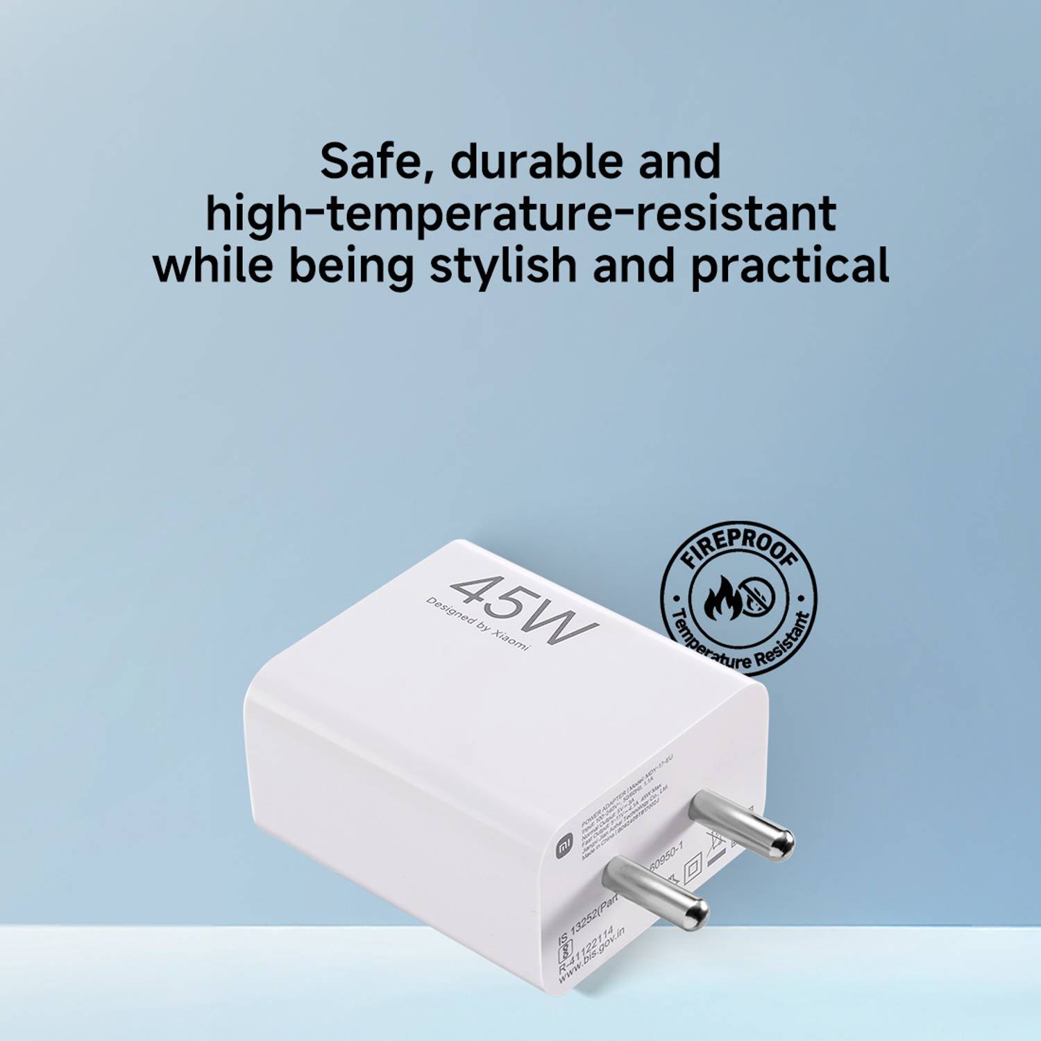 XIAOMI 45W PD 4A Wall Charger with Detachable Cable - Image 3