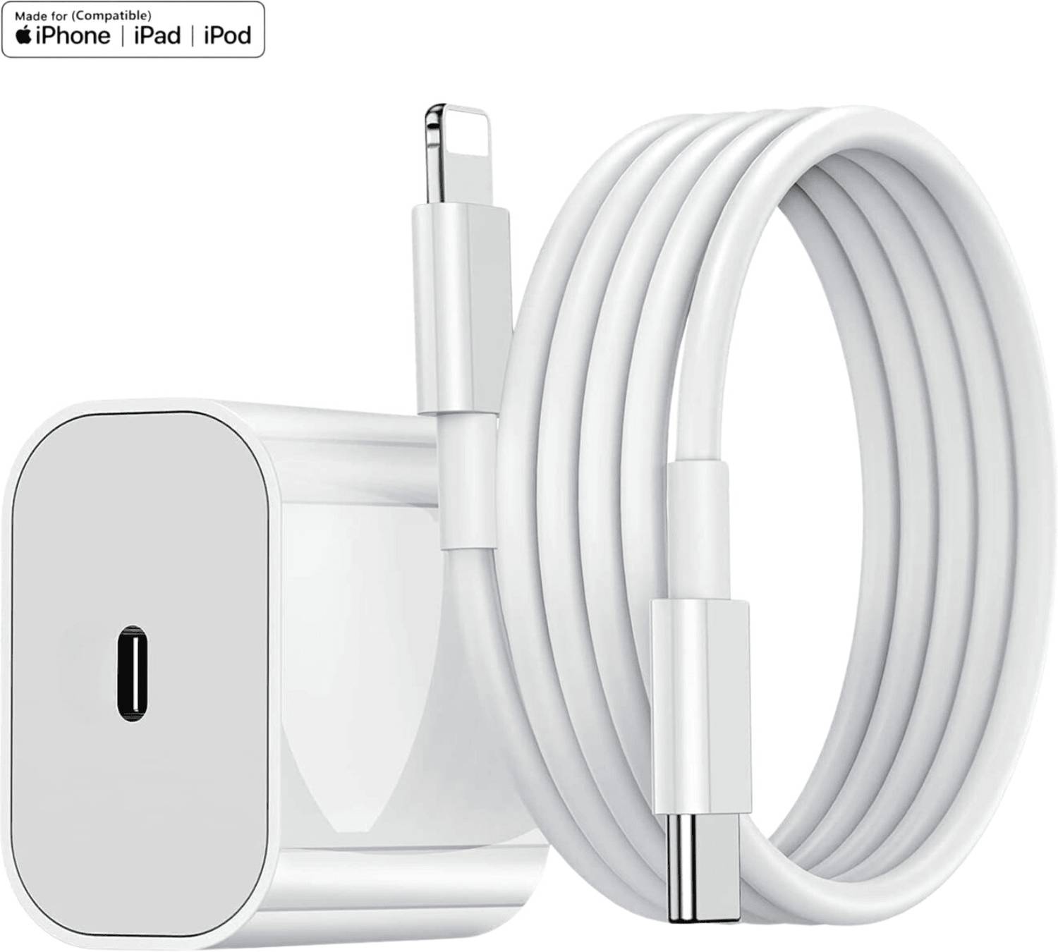 RoarX 20 W Quick Charge 3 A Wall Charger for Mobile with Detachable Cable