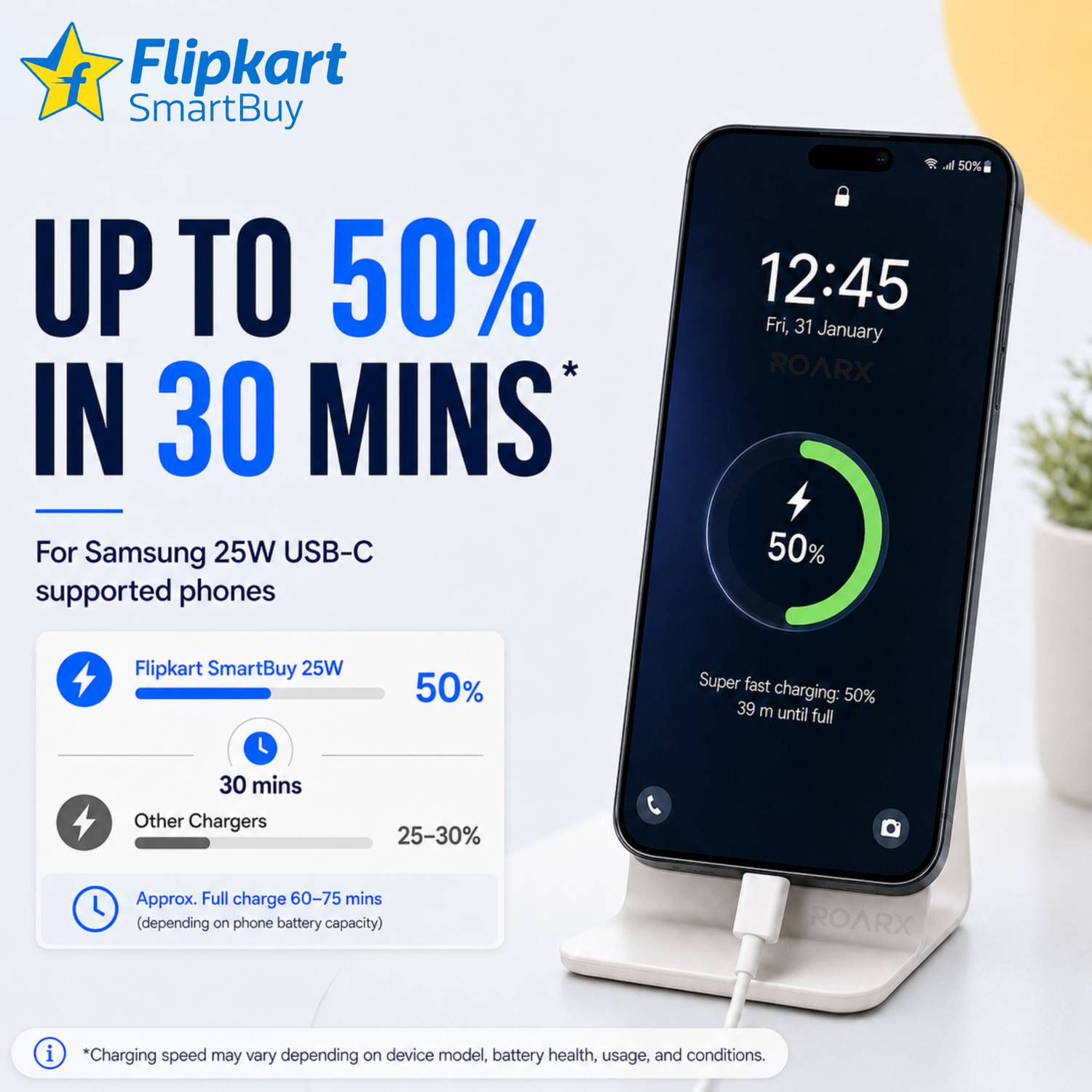Flipkart Smartbuy R 25 Charger - Image 2