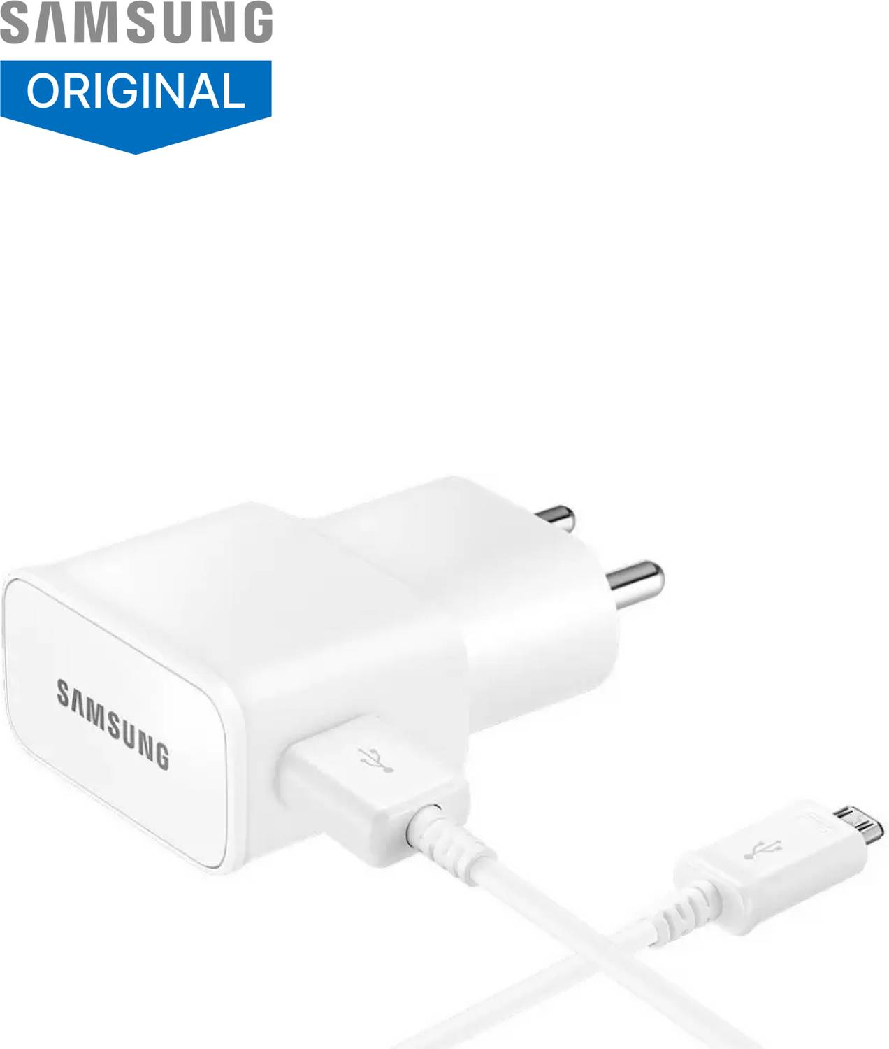 Samsung 10 W 2 A Wall Charger for Mobile with Detachable Cable (W