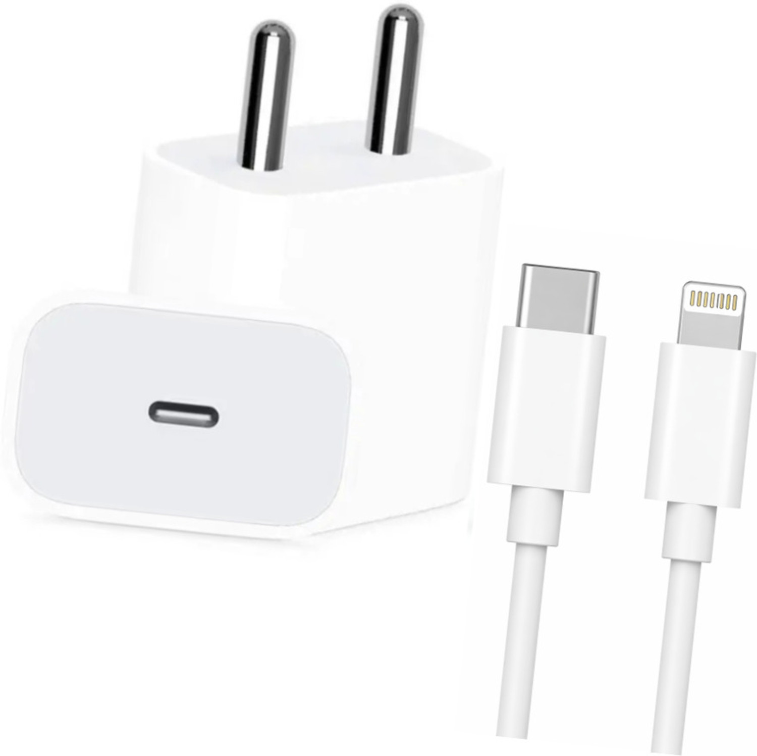 OIITH 20 W PD 2.1 A Wall Charger for Mobile with Detachable Cable