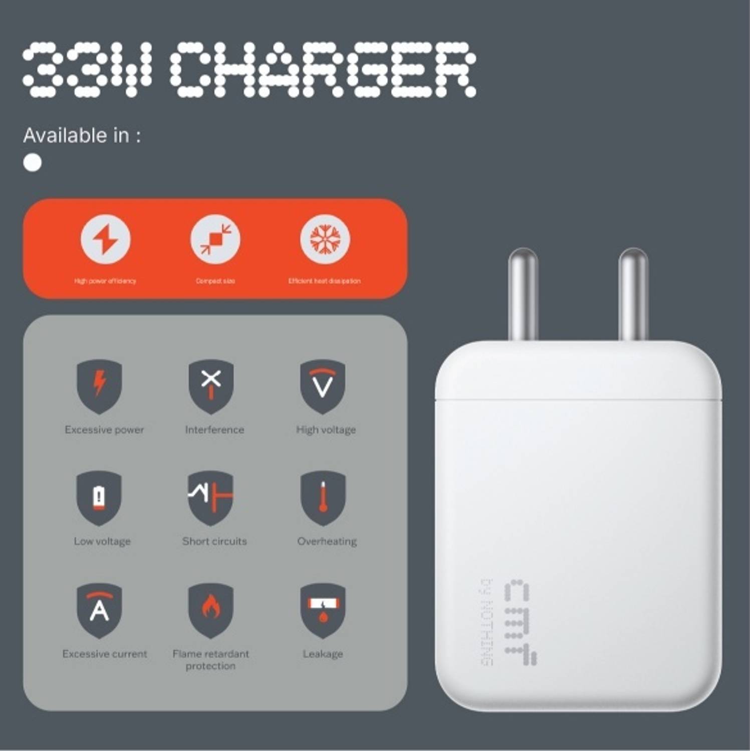 CMF by Nothing 33W Quick Charge Wall Charger - Image 4
