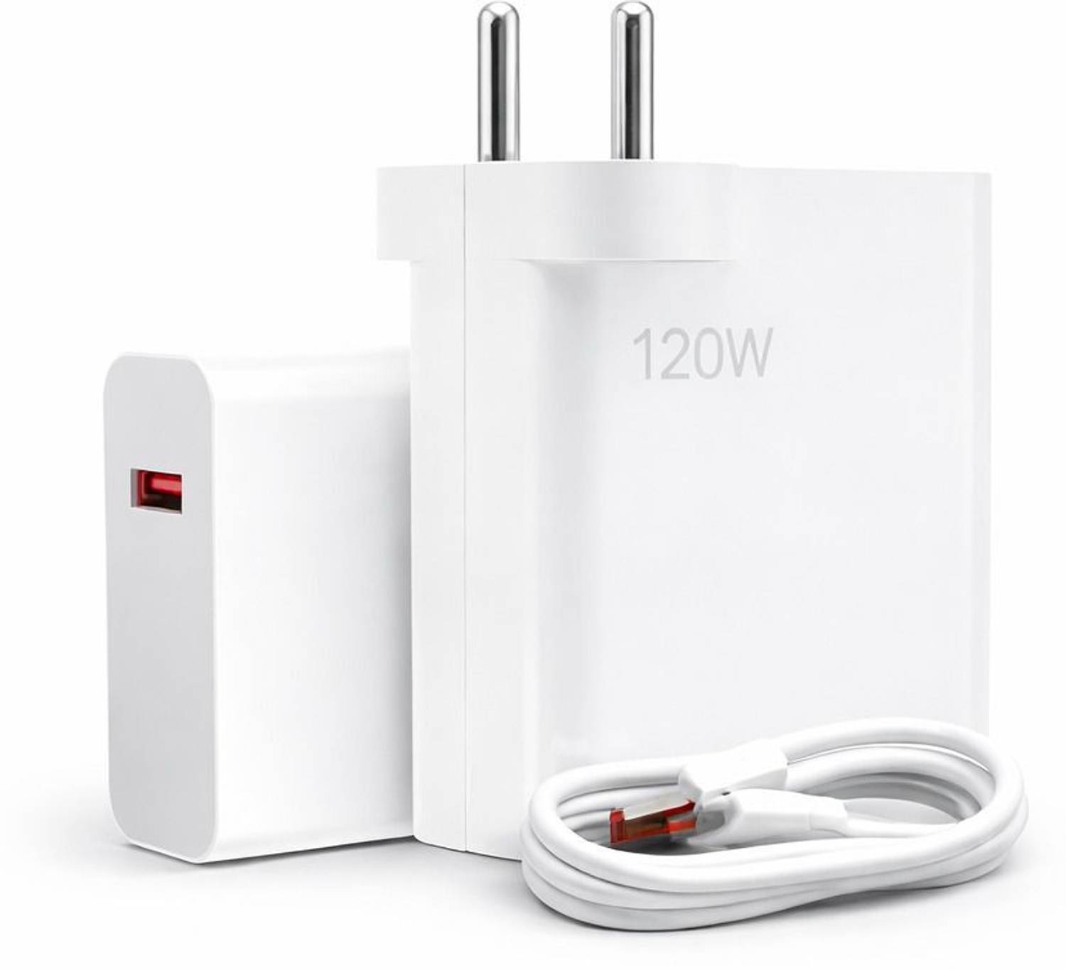 Amozkart 120 W Quick Charge 12 A Wall Charger for Mobile with Detachable Cable