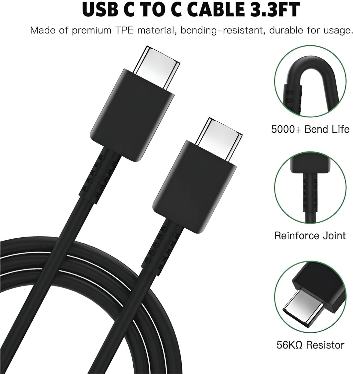 Image of MGEdge 45 W PD 8 A Wall Charger for Mobile with Detachable Cable