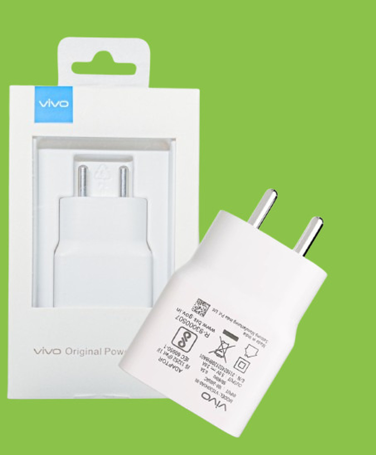 Image of vivo 15 W Supercharge 3 A Wall Charger for Mobile with Detachable Cable