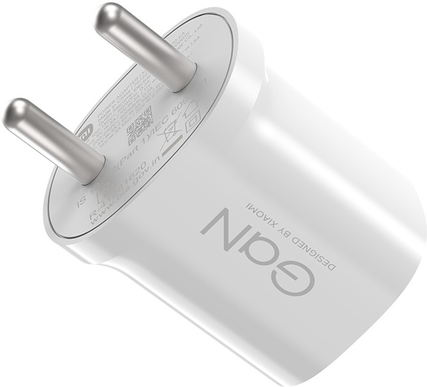 Image of XIAOMI by Mi 45 W GaN 3 A Single Port Mobile Charger with Detachable Cable