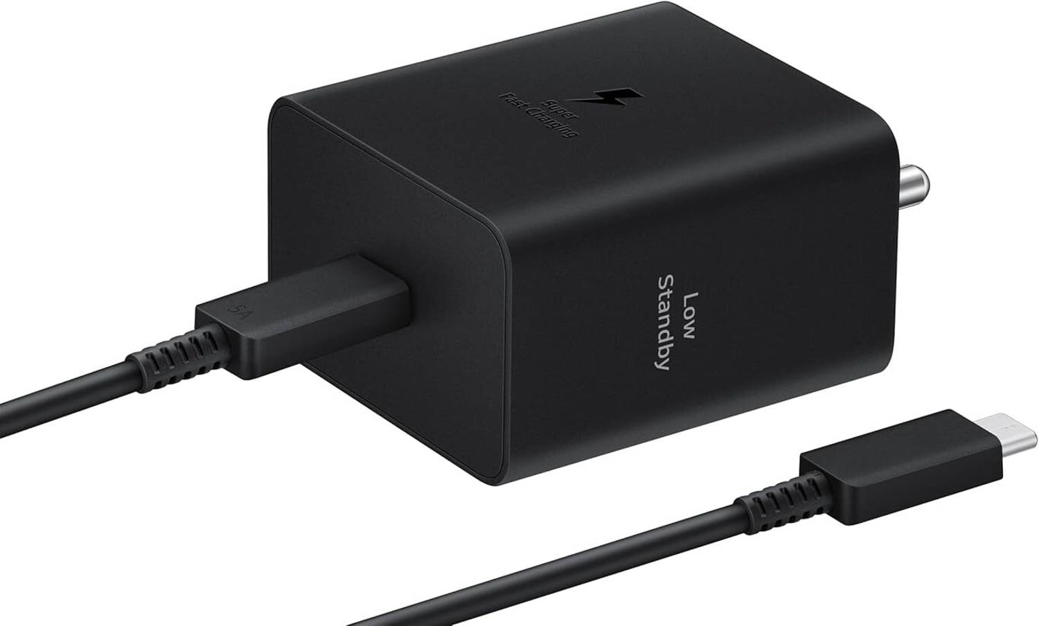 Samsung 45W 3A Mobile Wall Charger with Detachable Cable