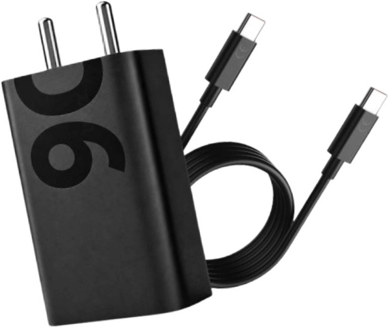 AVEVOUR ORIGINAL 90 W TurboPower 2.0 6.5 A Wall Charger for Mobile with Detachable Cable