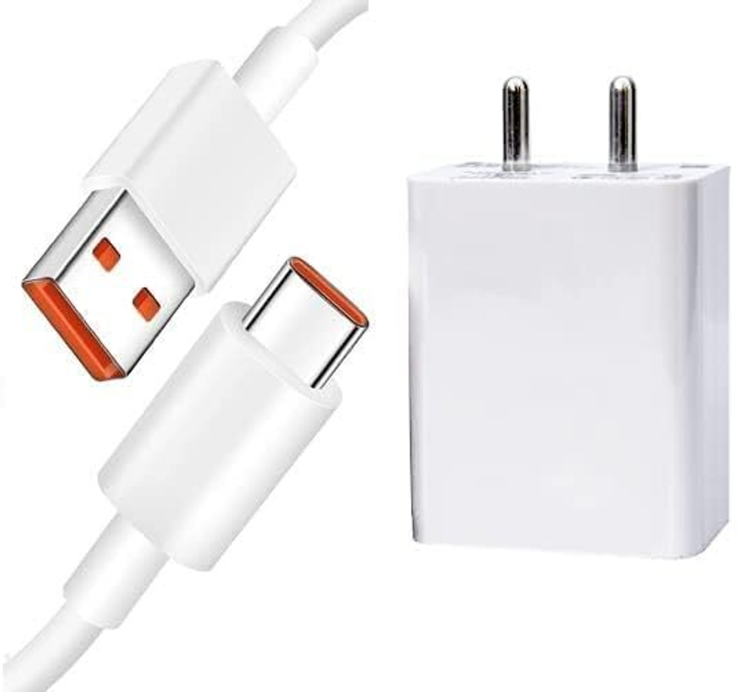 Image of XIAOMI 33 W SonicCharge 3 A Wall Charger for Mobile with Detachable Cable