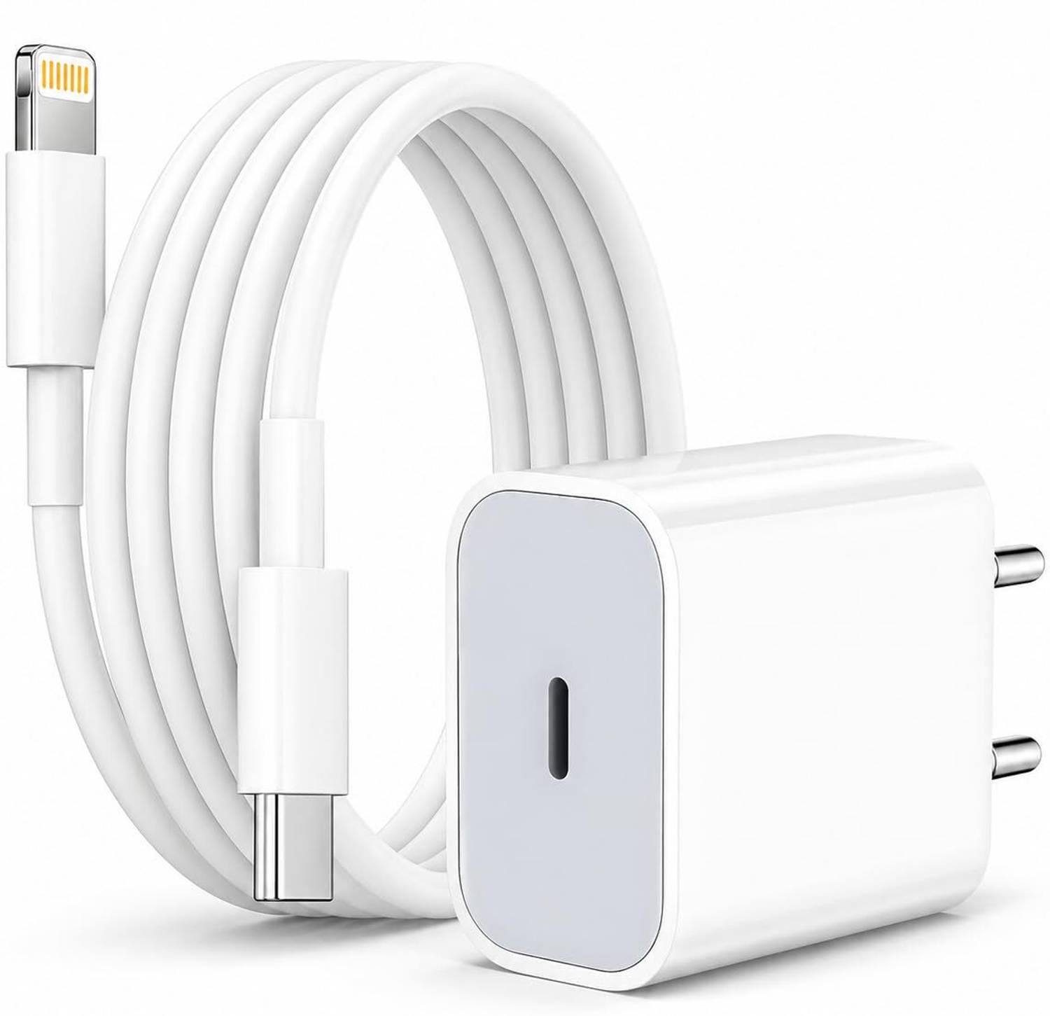 MAK 20 W PD 3 A Wall Charger for Mobile with Detachable Cable