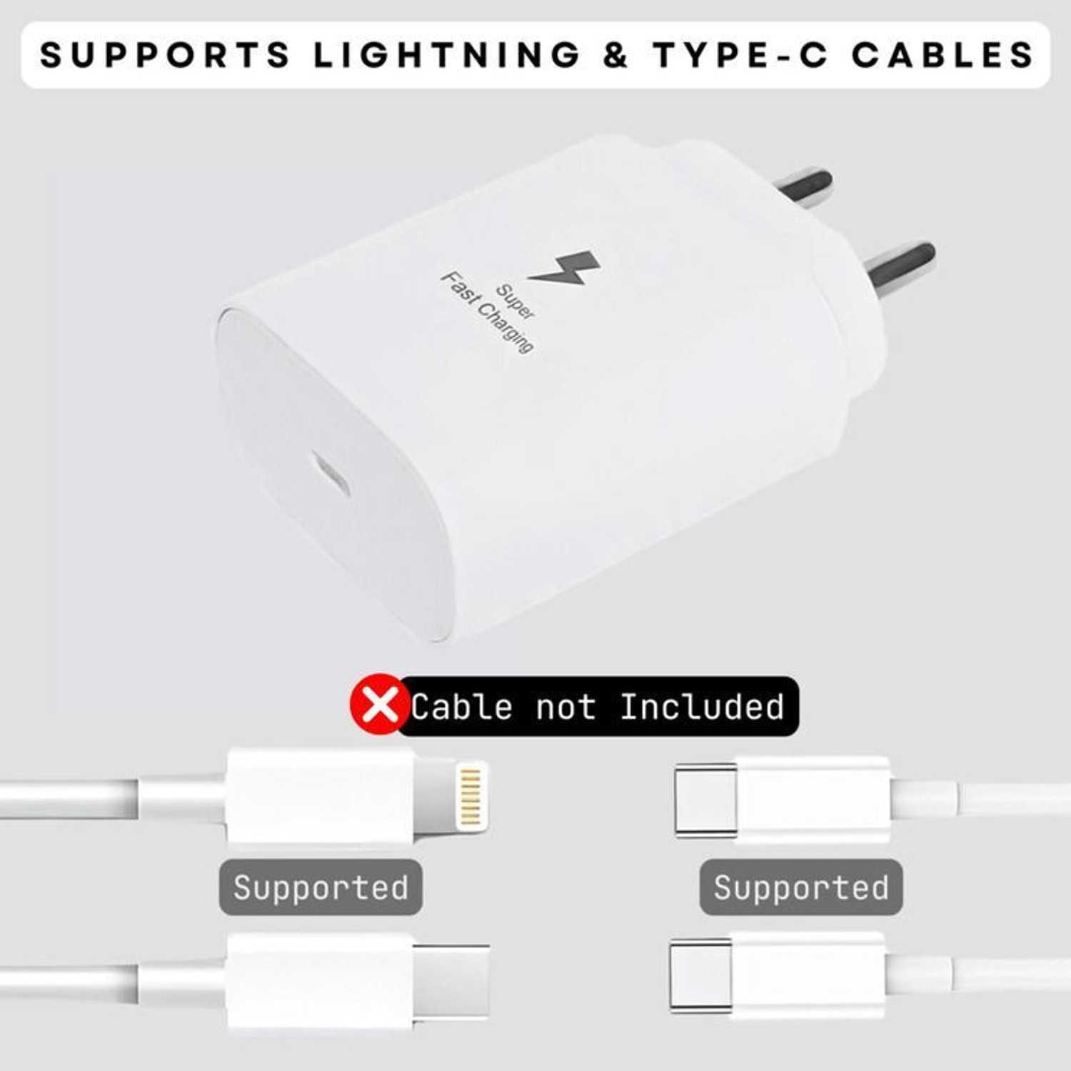 Image of RoarX 25 W Supercharge 3 A Wall Charger for Mobile