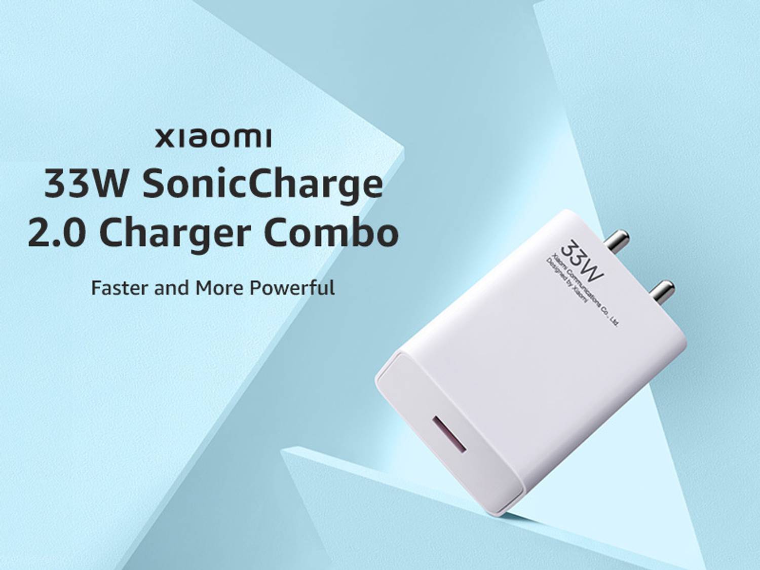 XIAOMI 33W SonicCharge 3 Single Port Mobile Charger - Image 2