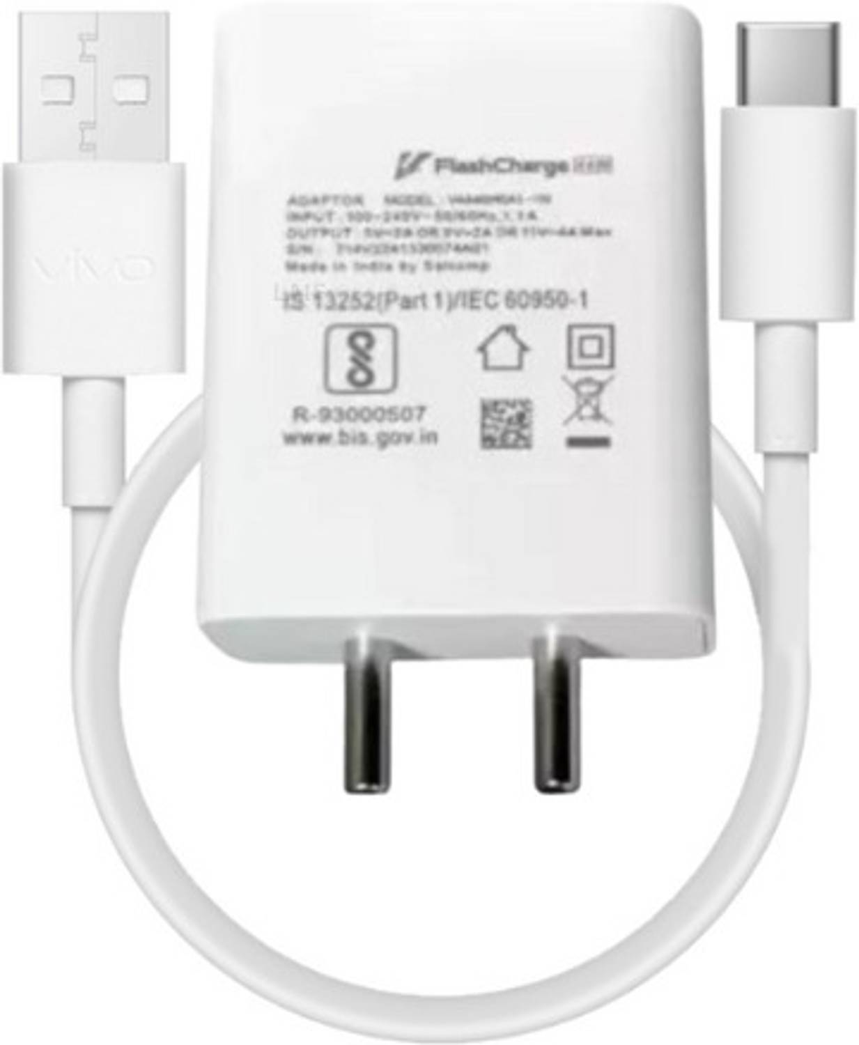 AVEVOUR ORIGINAL 44 W 4 A Wall Charger for Mobile with Detachable Cable