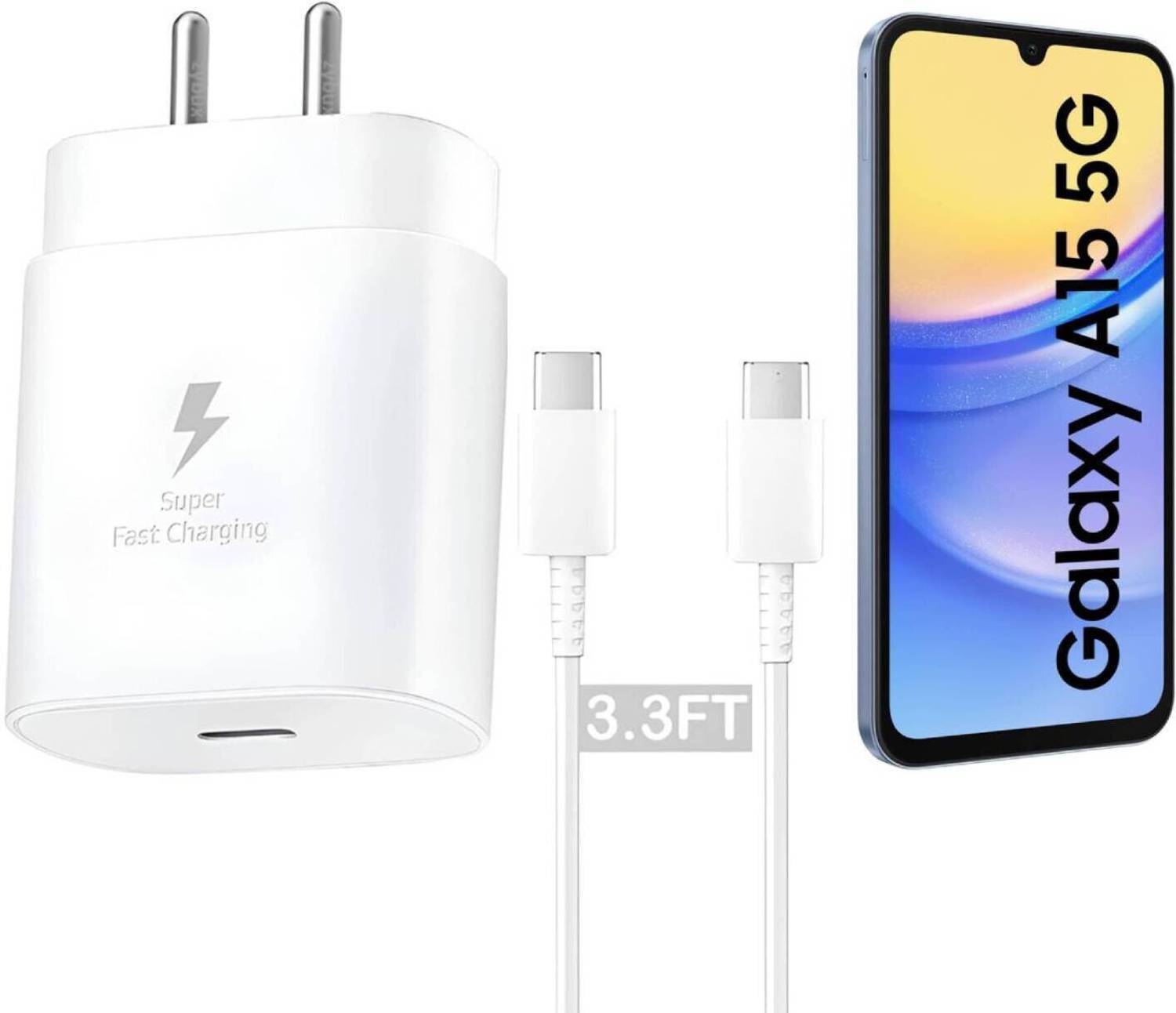 BUXER 25 W PD 3 A Wall Charger for Mobile with Detachable Cable