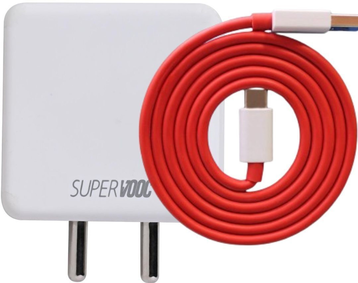 Image of ANMORA 80 W SuperVOOC 7.3 A Wall Charger for Mobile with Detachable Cable