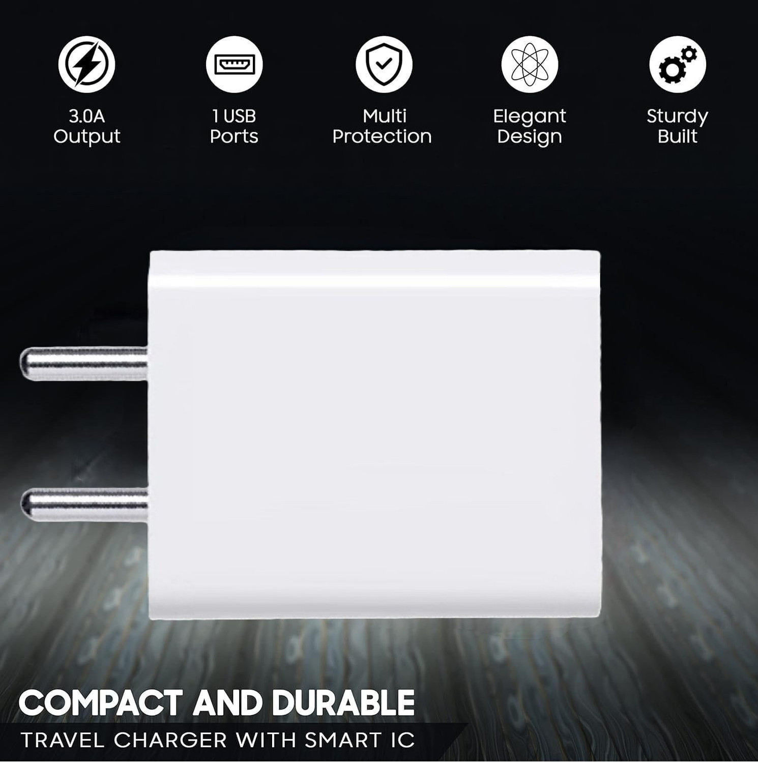 Image of vivo 80 W Quick Charge 7.3 A Wall Charger for Mobile with Detachable Cable