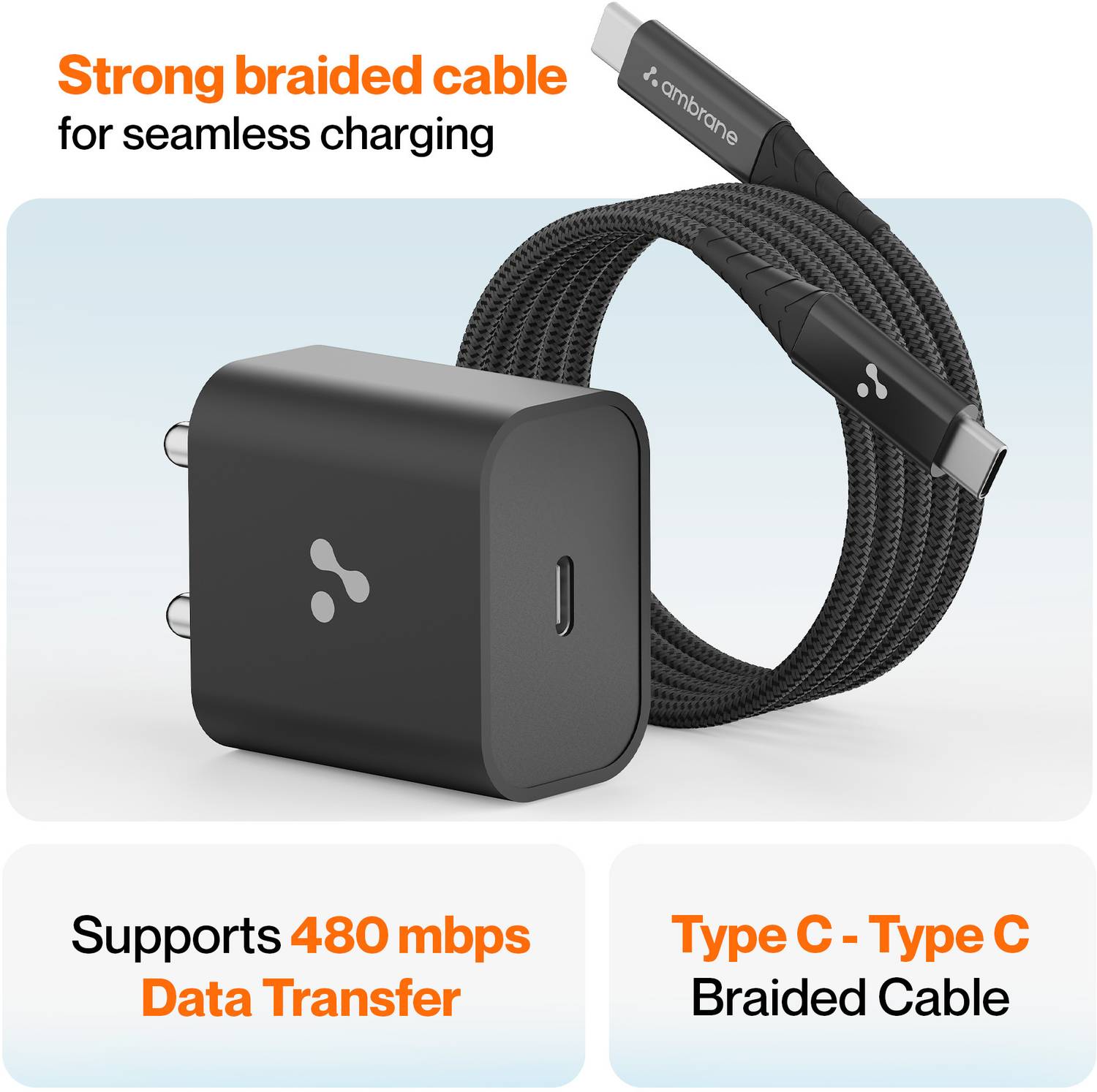 Ambrane 20W PD 3A Wall Charger - Image 4