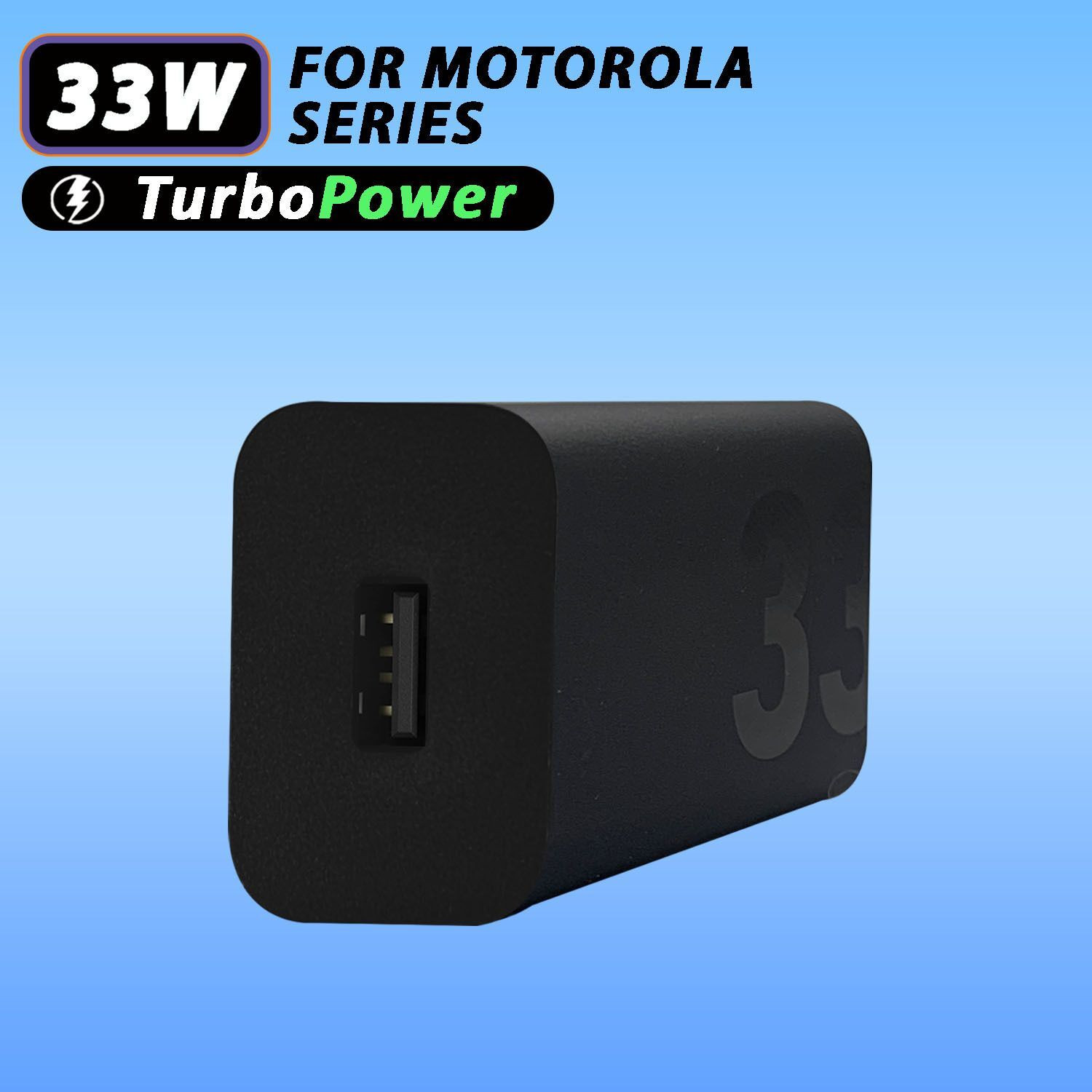 Image of GaN Charger 33 W TurboPower 3.0 3 A Wall Charger for Mobile