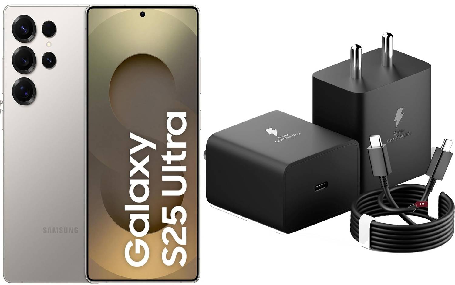 deshit 45 W Supercharge 5 A Wall Charger for Mobile with Detachable Cable