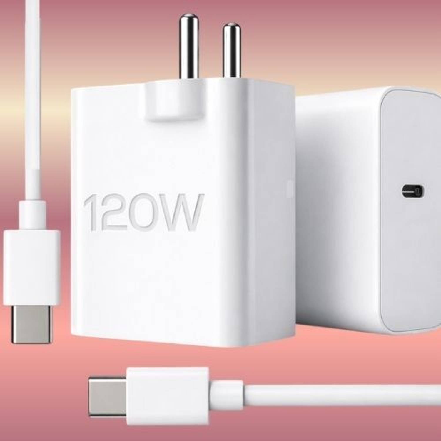 MGEdge 120 W SuperVOOC 5 A Wall Charger for Mobile with Detachable Cable