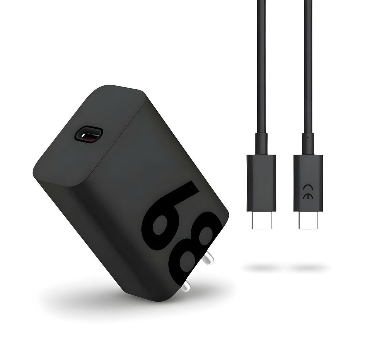 Image of PRD gold 68 W PPS 6.5 A Wall Charger for Mobile with Detachable Cable