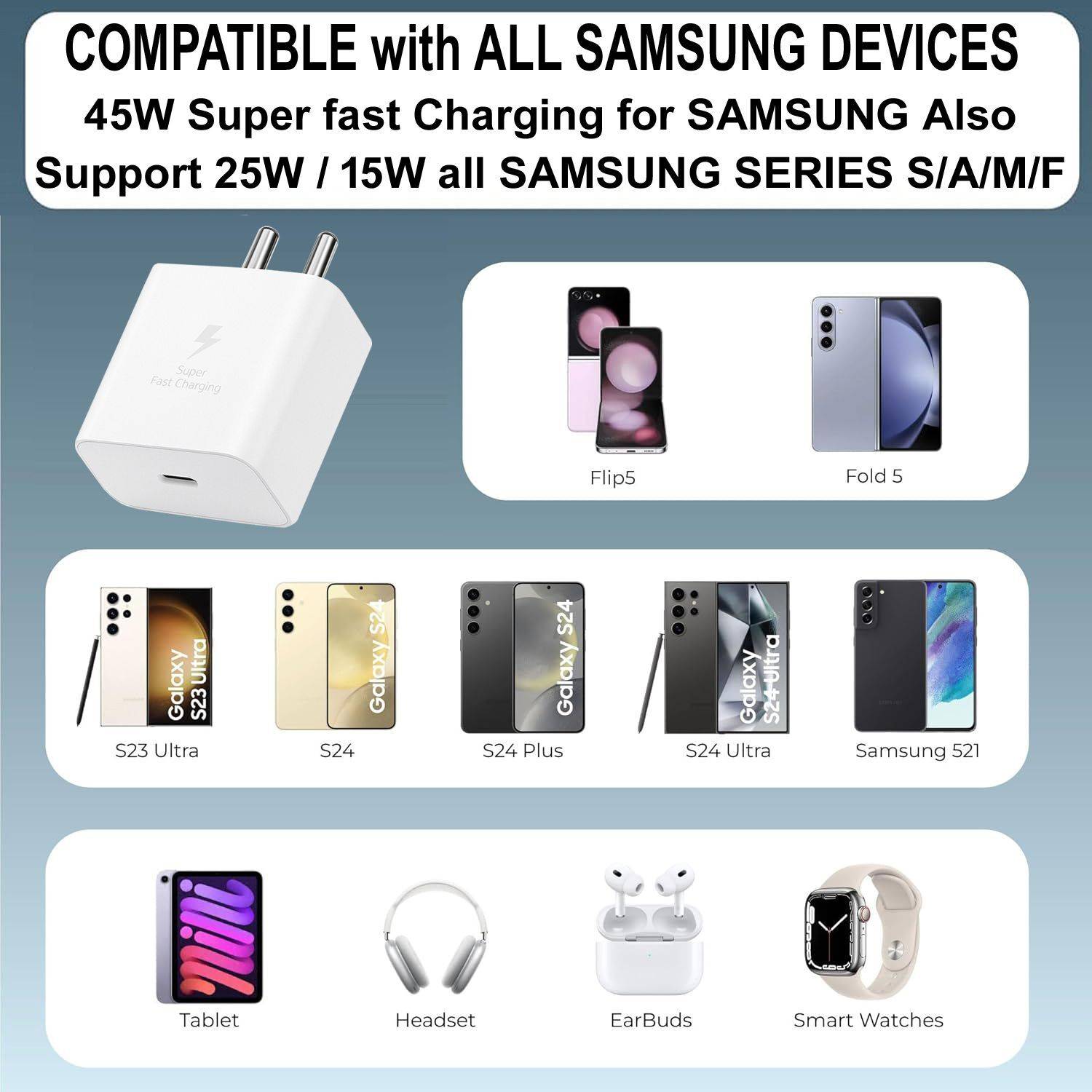 SB 45W Quick Charge 3.0 Wall Charger - Image 5