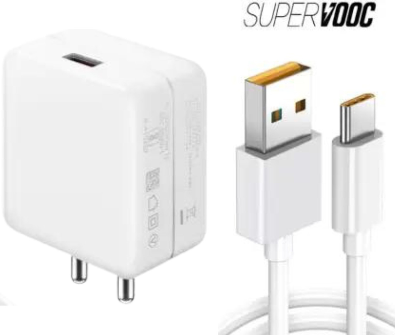 Image of MAK 65 W Dash 4.2 A Wall Charger for Mobile with Detachable Cable