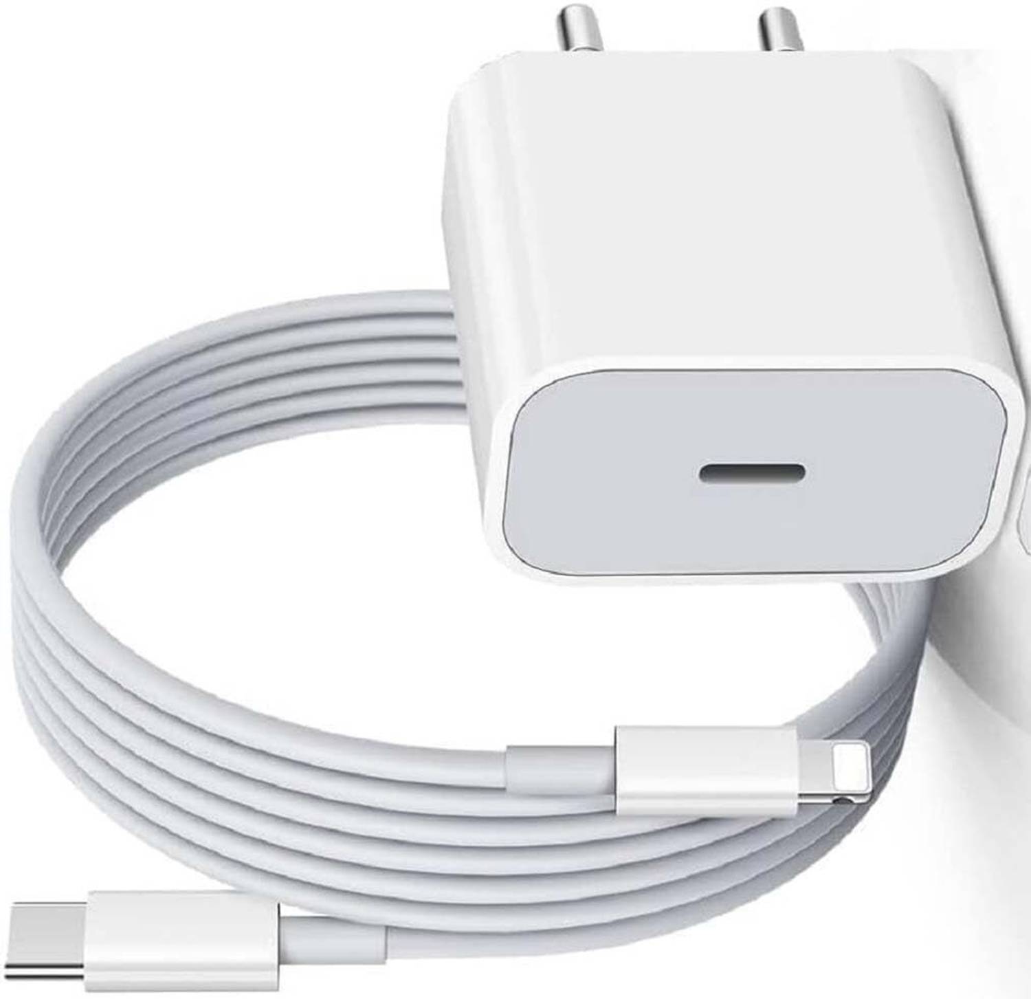 BUXER 20 W Qualcomm 3.0 0.6 A Wall Charger for Mobile with Detachable Cable