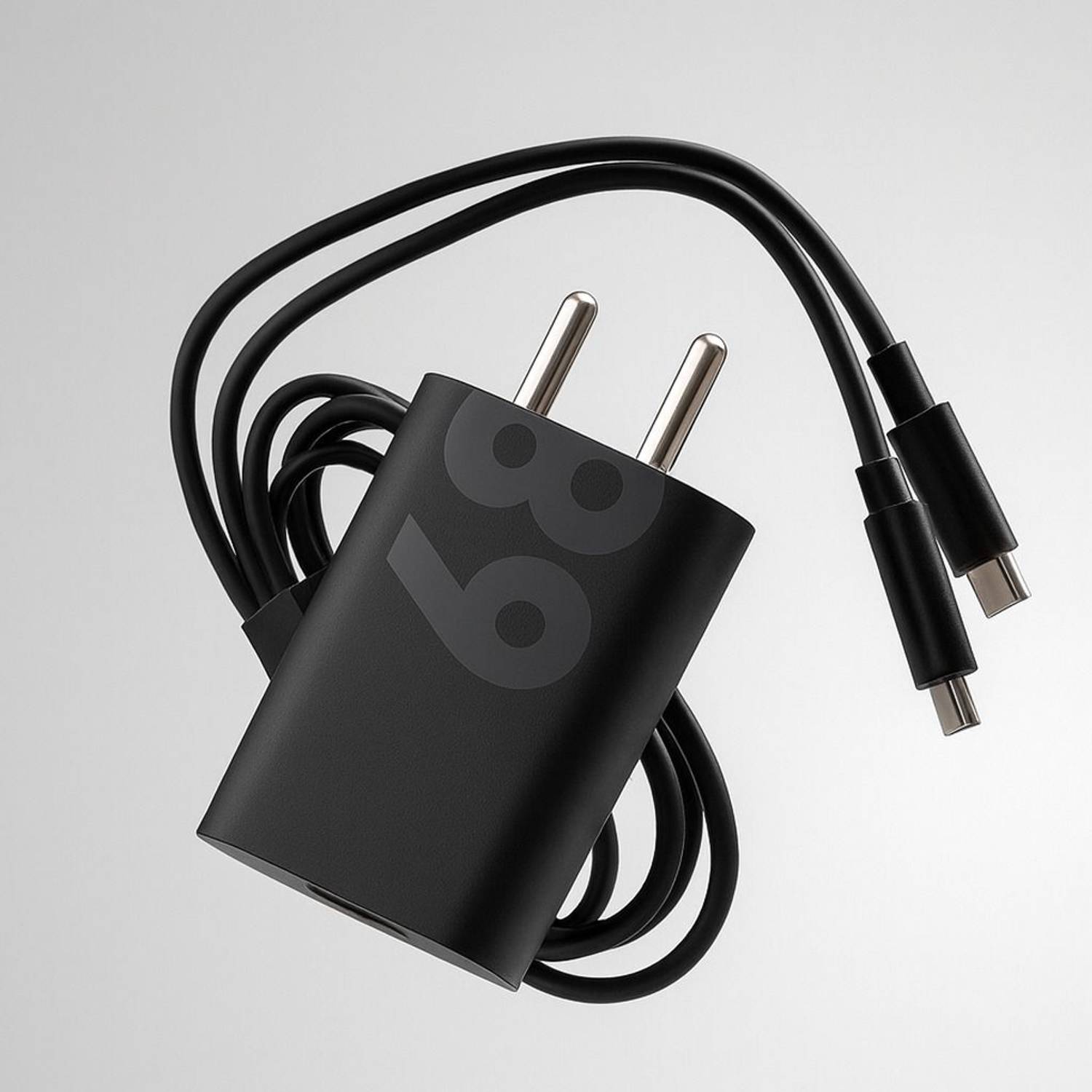 MOBEO 68 W TurboPower 3.0 7 A Wall Charger for Mobile with Detachable Cable