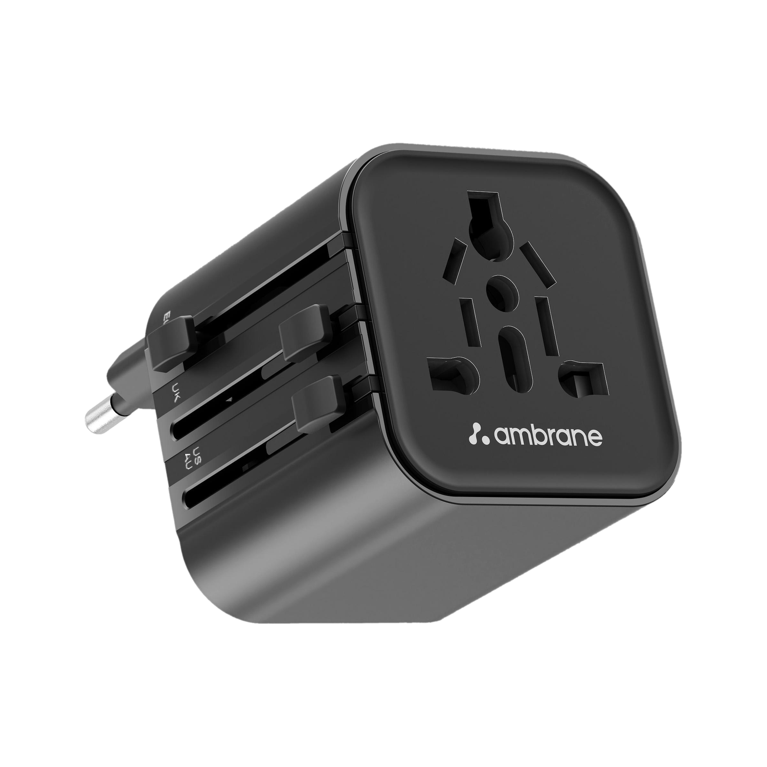 Ambrane 2500 W 10 A Multi-pin Wall Charger for Mobile