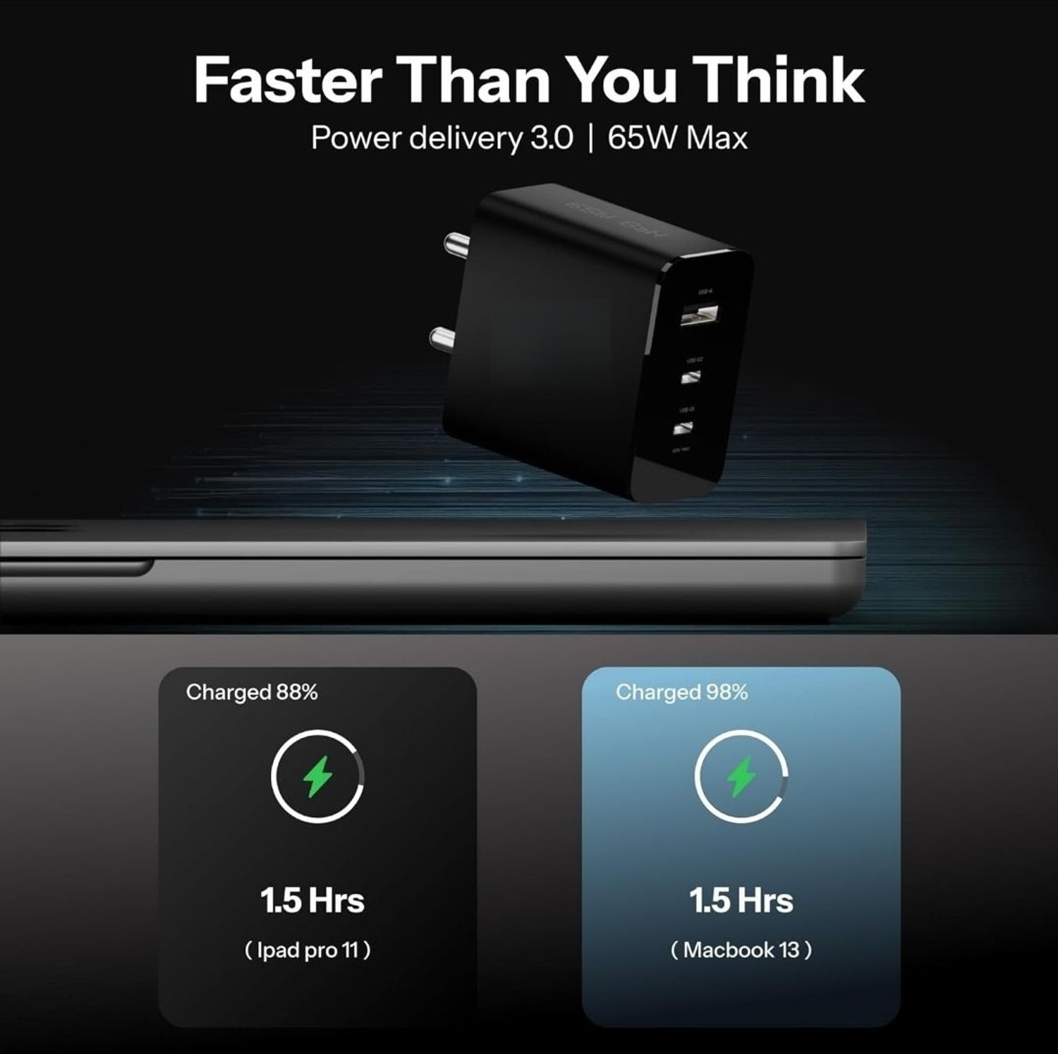 Image of otoobest 65 W GaN 5 A Single Port Mobile Charger