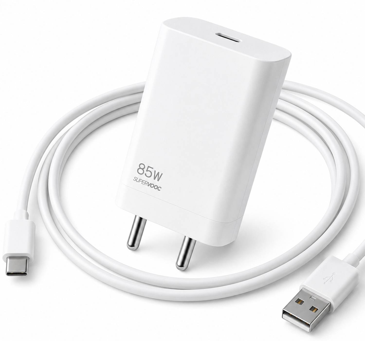 Solarity 85 W SuperVOOC 7 A Wall Charger for Mobile with Detachable Cable - Solarity : Flipkart.com