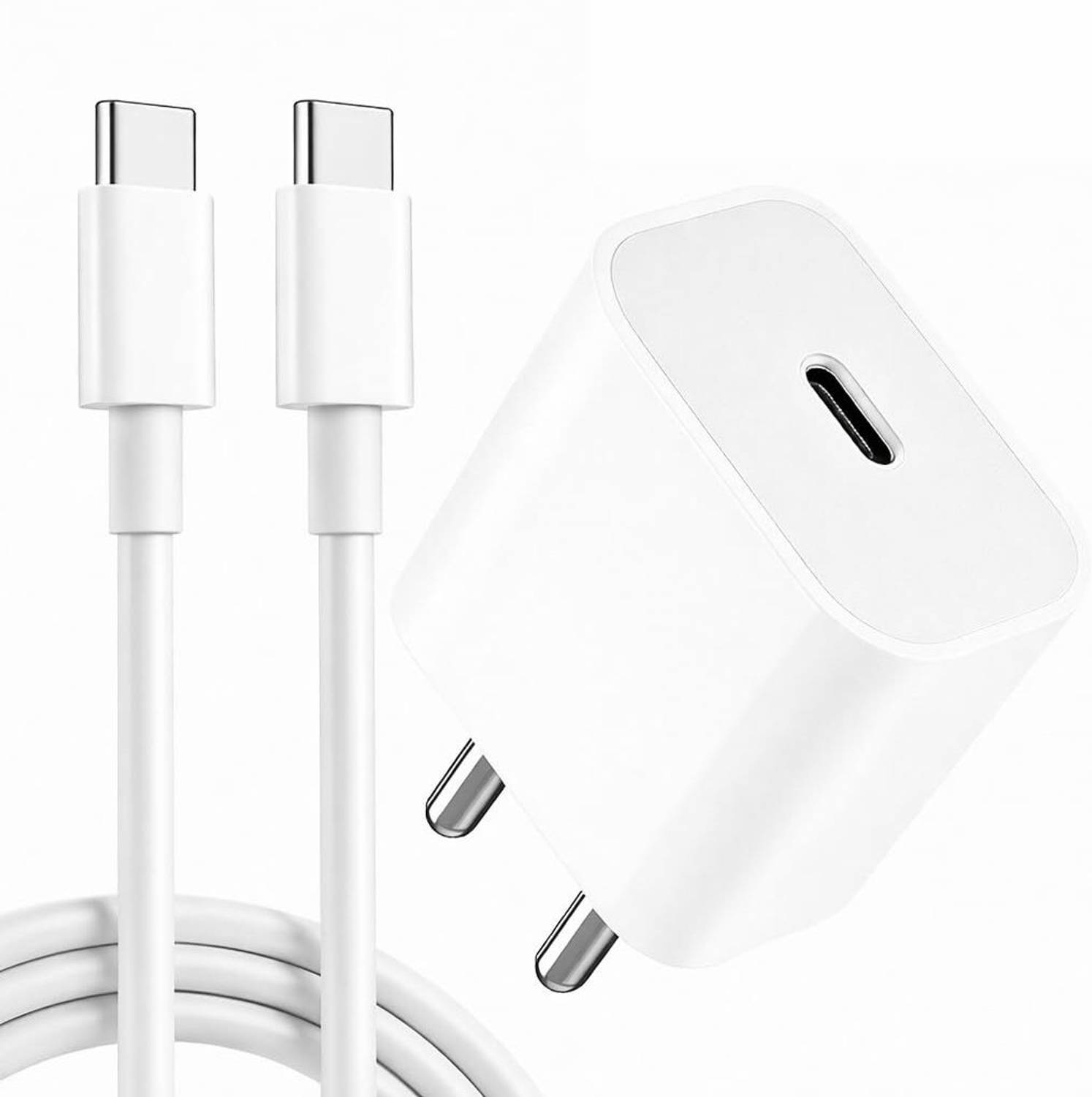 quirinox 20 W PD 2.4 A Wall Charger for Mobile with Detachable Cable (Compatible with iphone 15/15 plus/15 pro/15 pro max, Cable Included) deal from flipkart